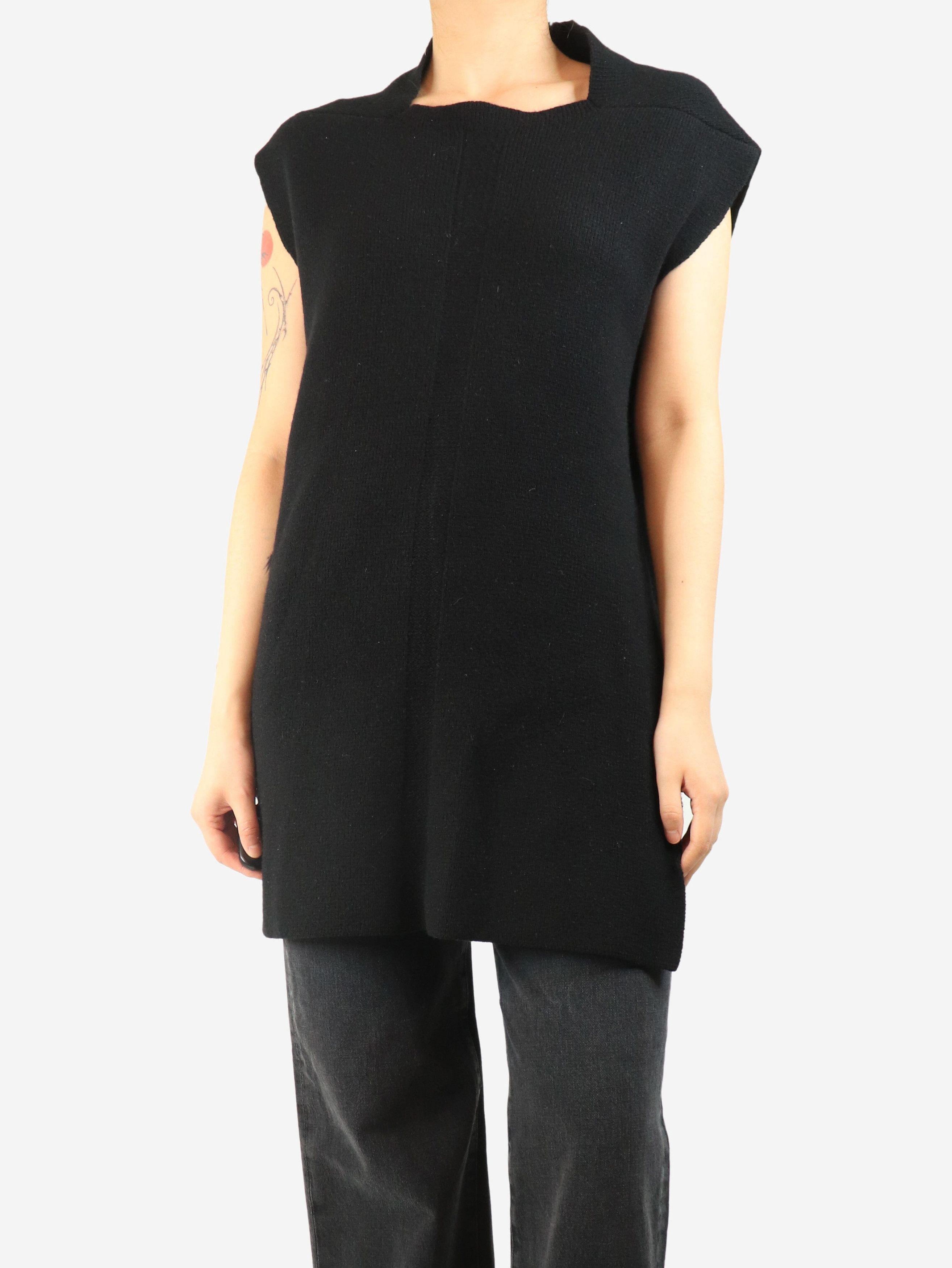 Other Black asymmetric cashmere jumper - M Size M / US 6-8 / IT 42-44 - 3 Thumbnail
