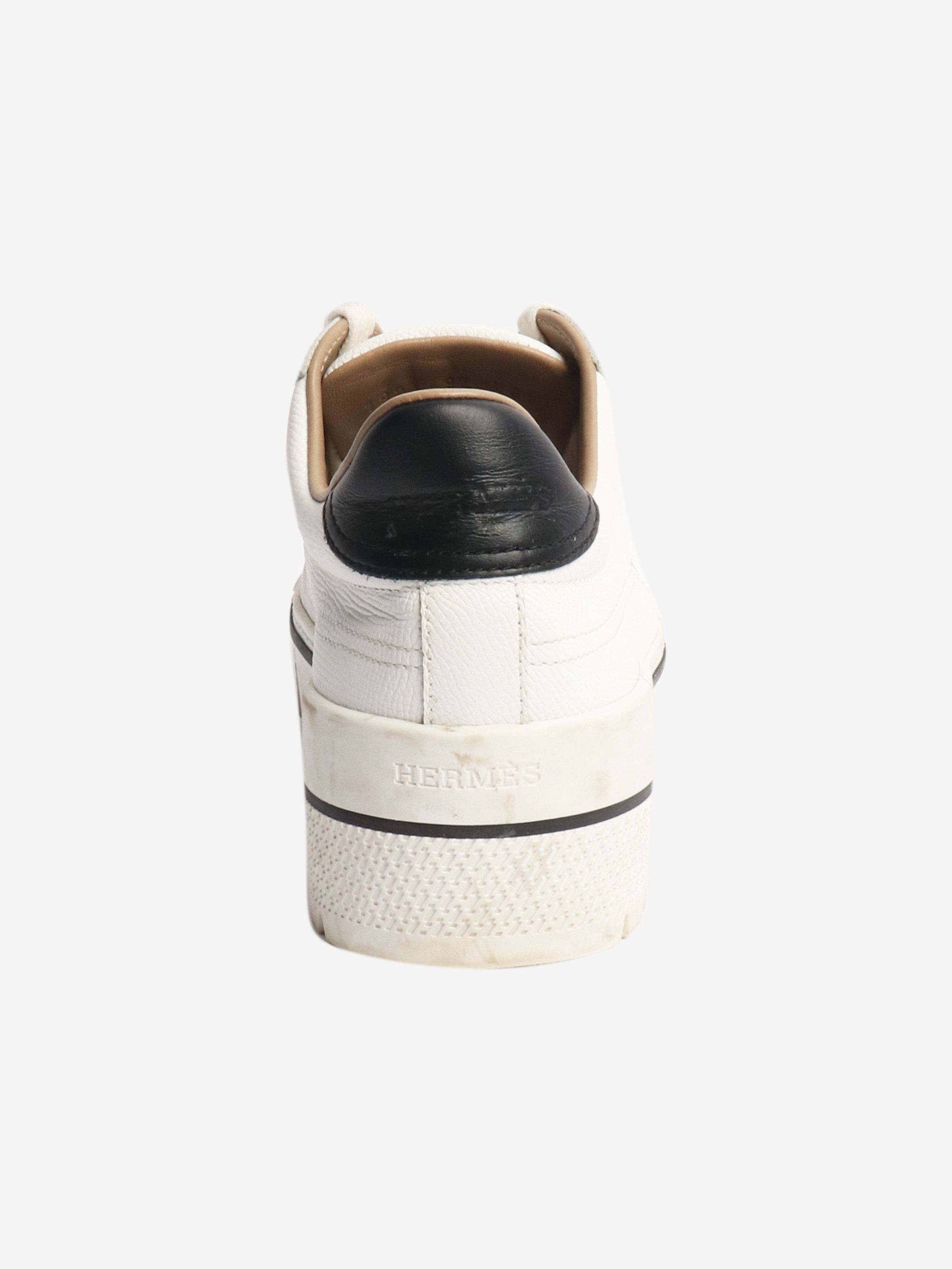 Other White leather trainers - EU 38 Size US 7 / IT 37 - 3 Thumbnail
