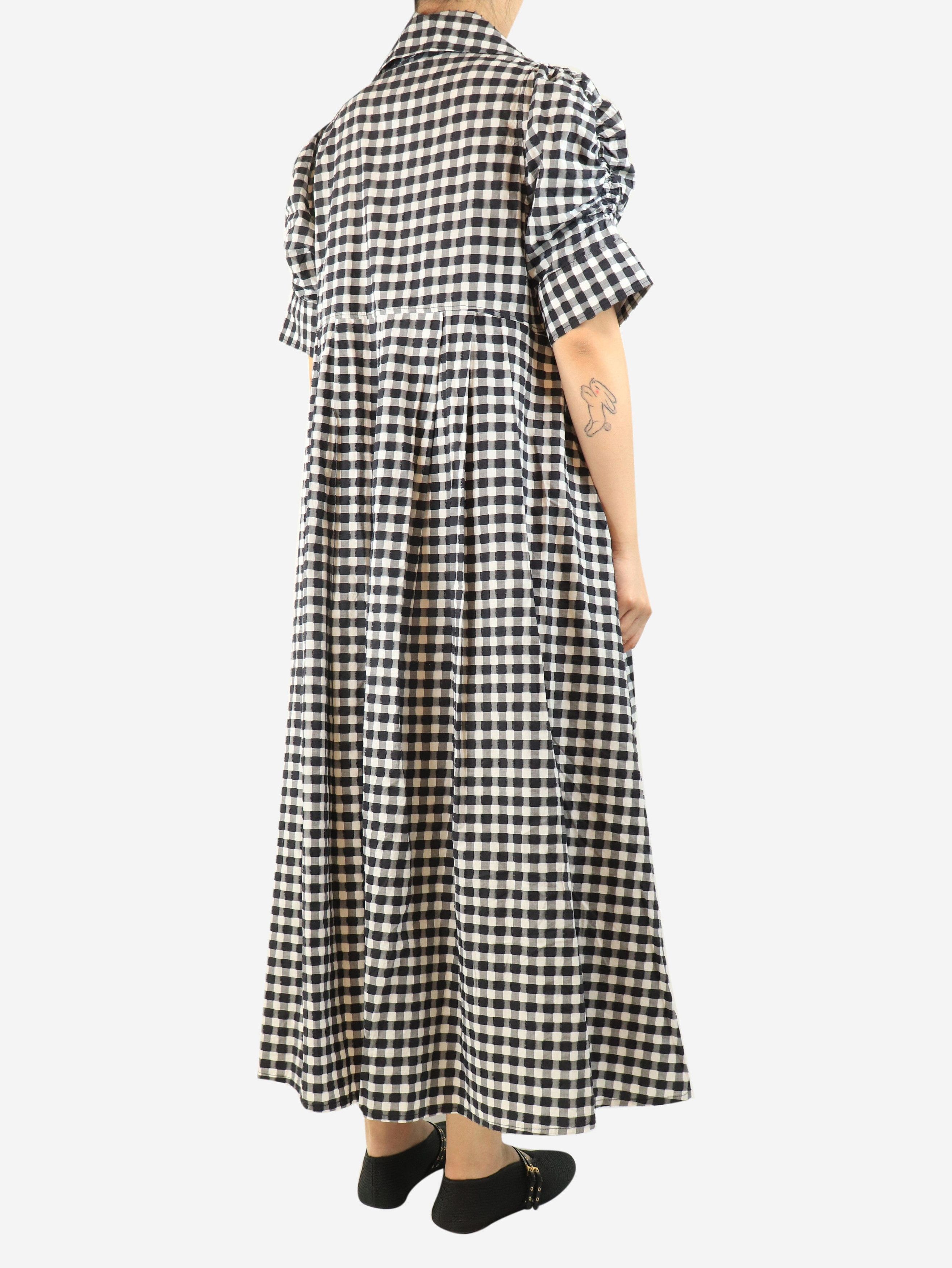 Other Black gingham midi dress - M Size M / US 6-8 / IT 42-44 - 2 Thumbnail