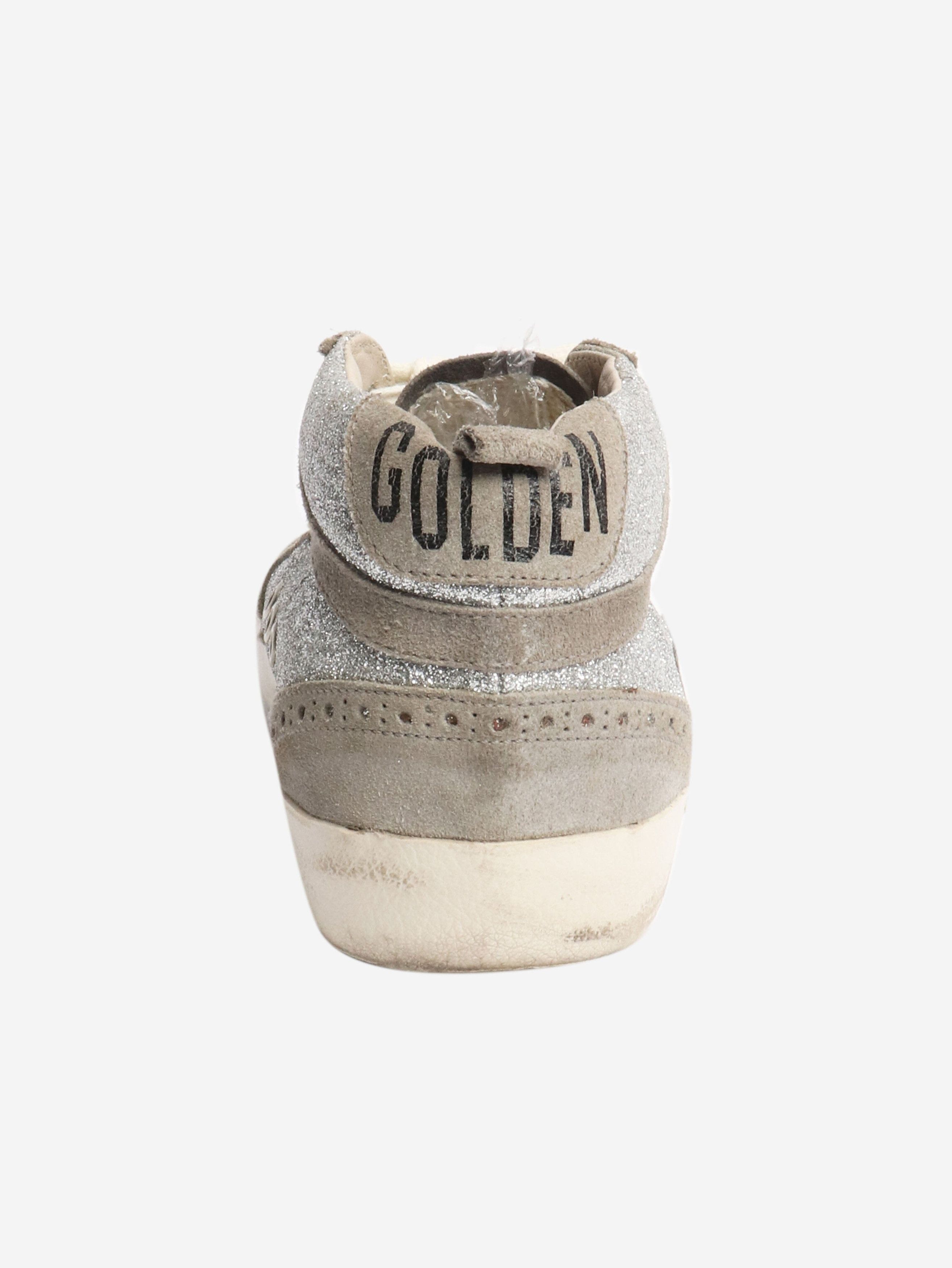 Other Silver glittery mid-rise trainers - EU 39 Size US 8 / IT 38 - 3 Thumbnail