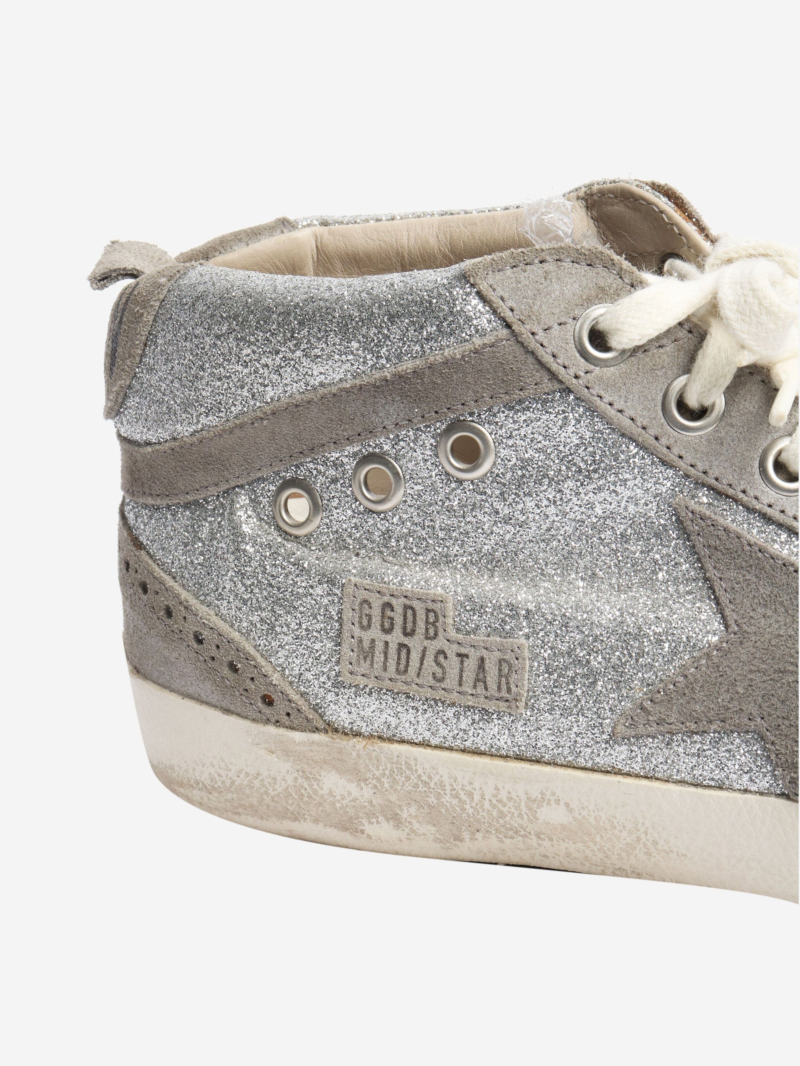 Other Silver glittery mid-rise trainers - EU 39 Size US 8 / IT 38 - 4 Thumbnail