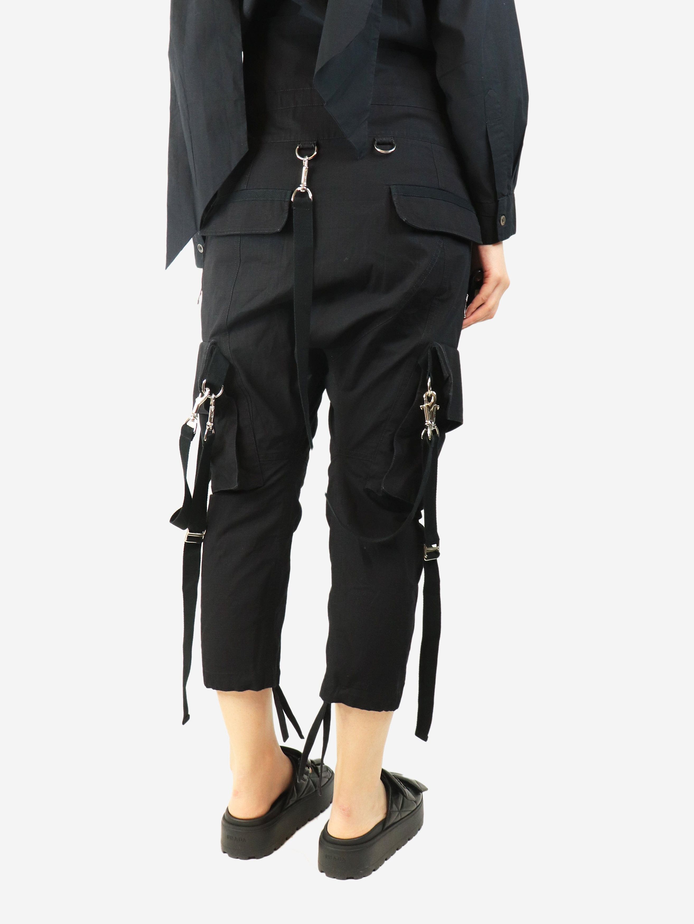 Other Black drop-crotch trousers - UK 12 Size 30" / US 8 / IT 44 - 3 Thumbnail