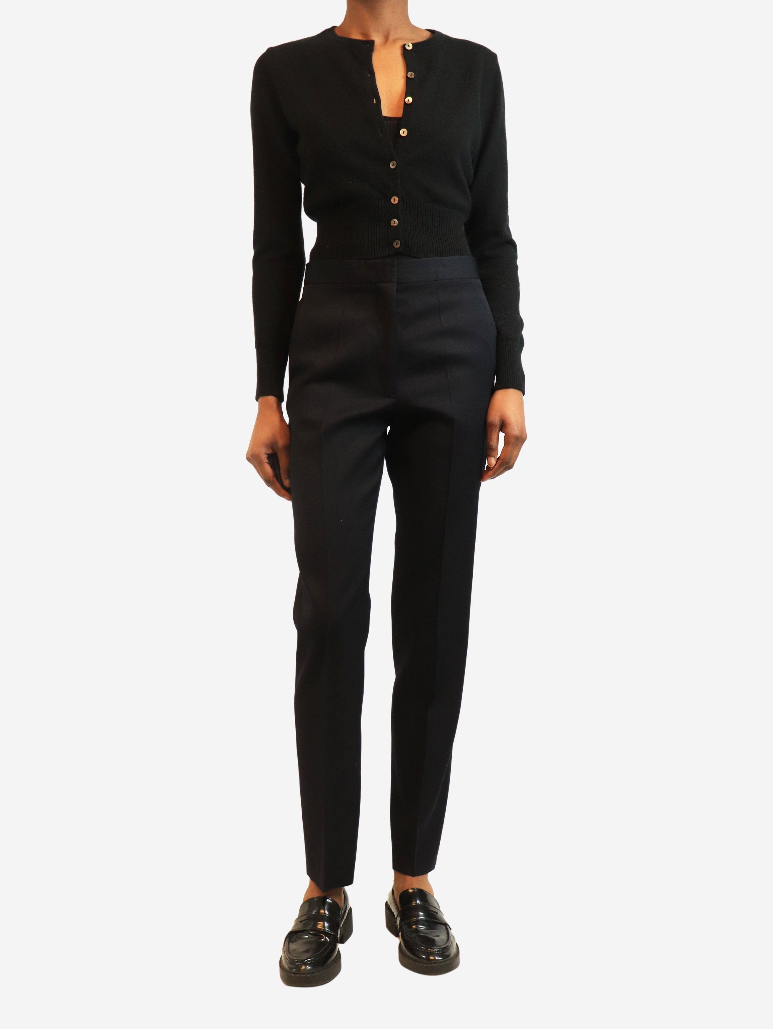 Other Navy tailored wool trousers - UK 6 Size 26" / US 2 / IT 38 - 2 Thumbnail
