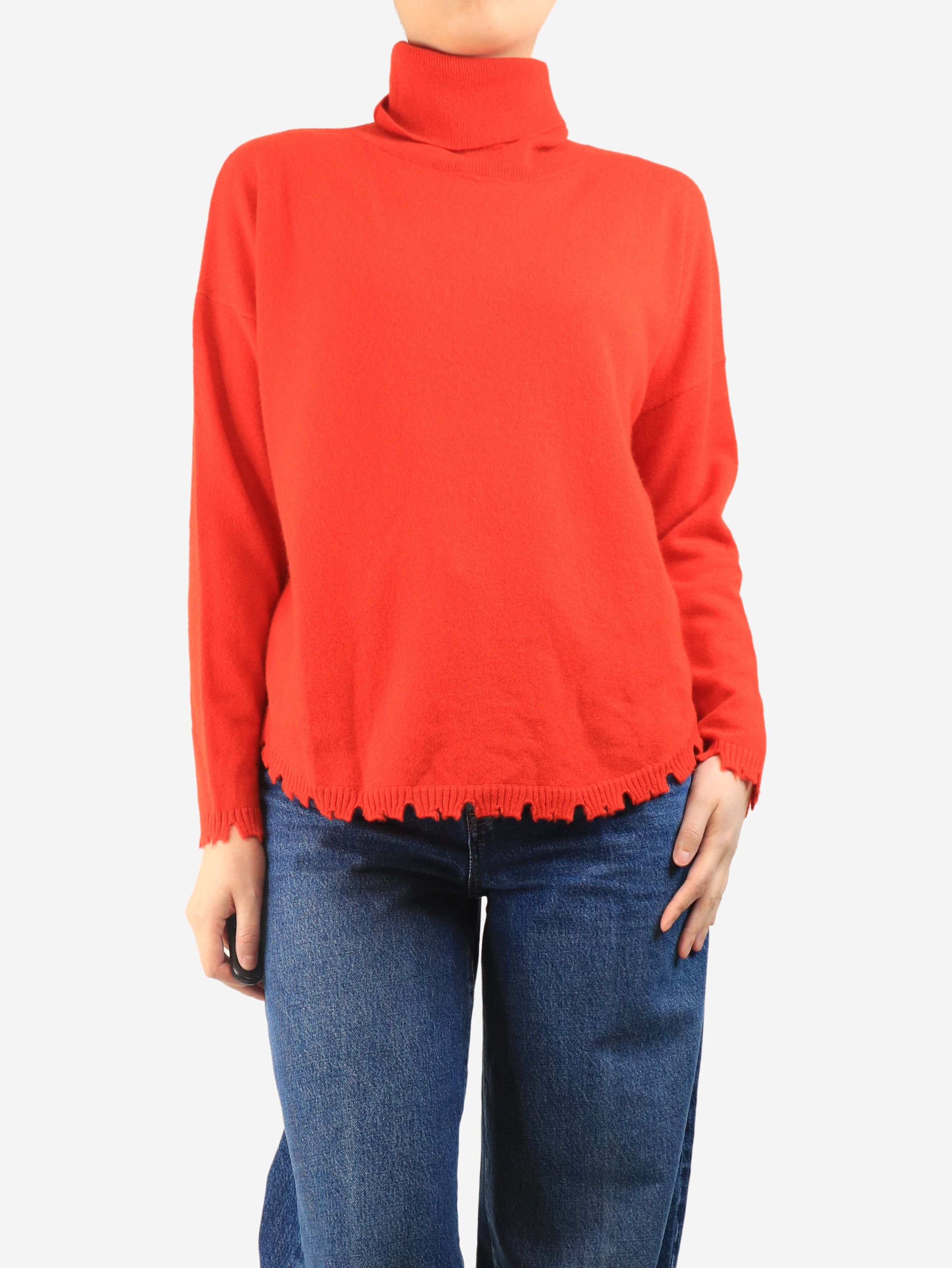 Other Red cashmere roll-neck jumper - M Size M / US 6-8 / IT 42-44 - 3 Thumbnail