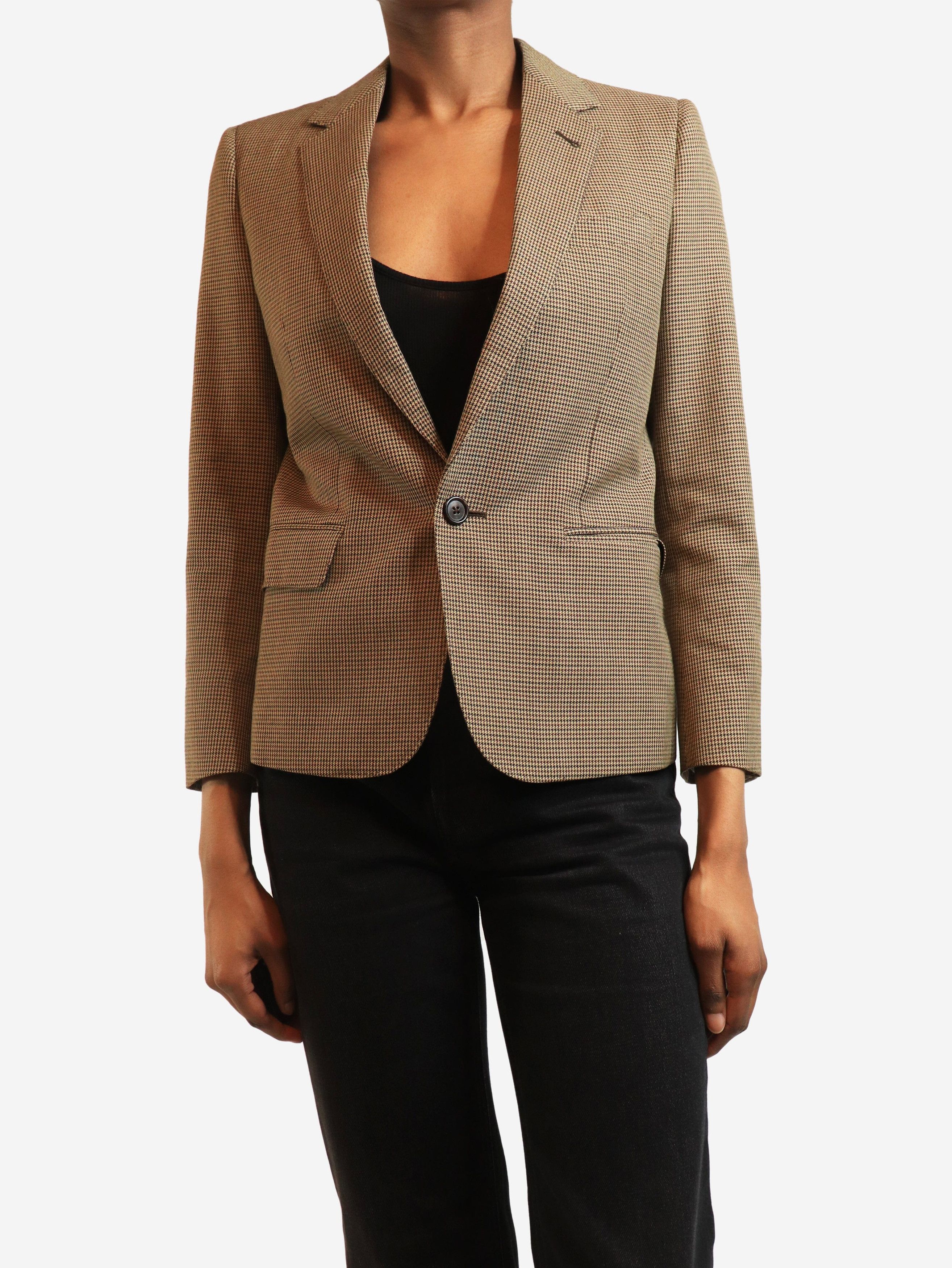 Other Brown houndstooth blazer - XS Size XS / US 0-2 / IT 36-38 - 4 Thumbnail
