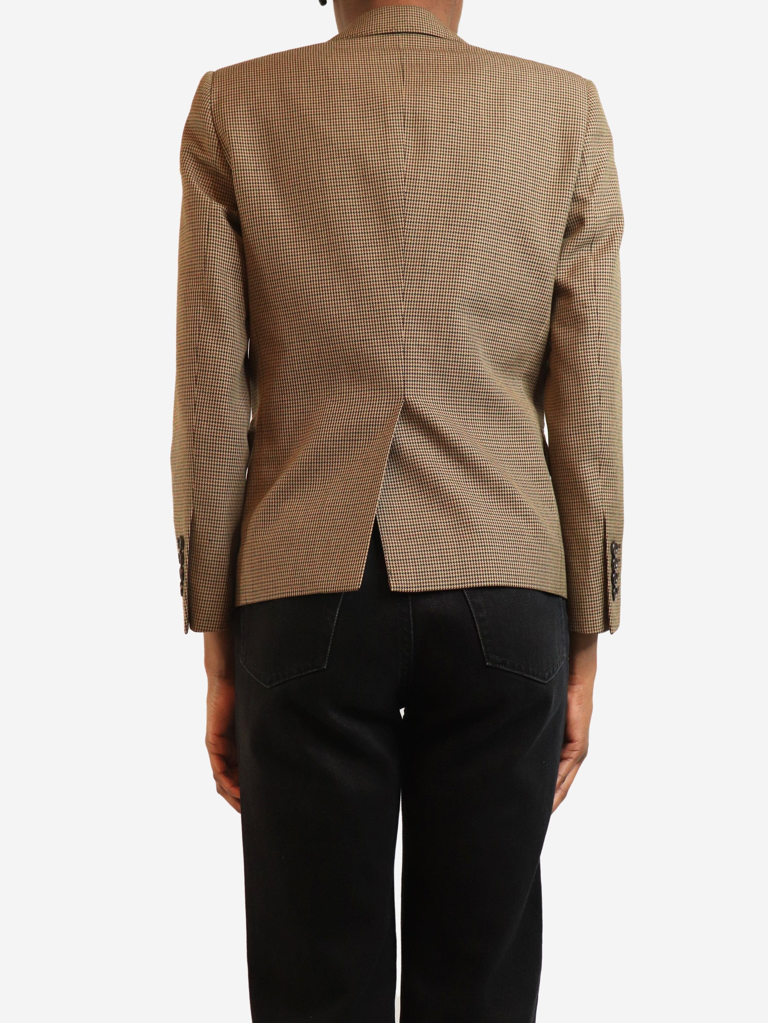 Other Brown houndstooth blazer - XS Size XS / US 0-2 / IT 36-38 - 2 Thumbnail