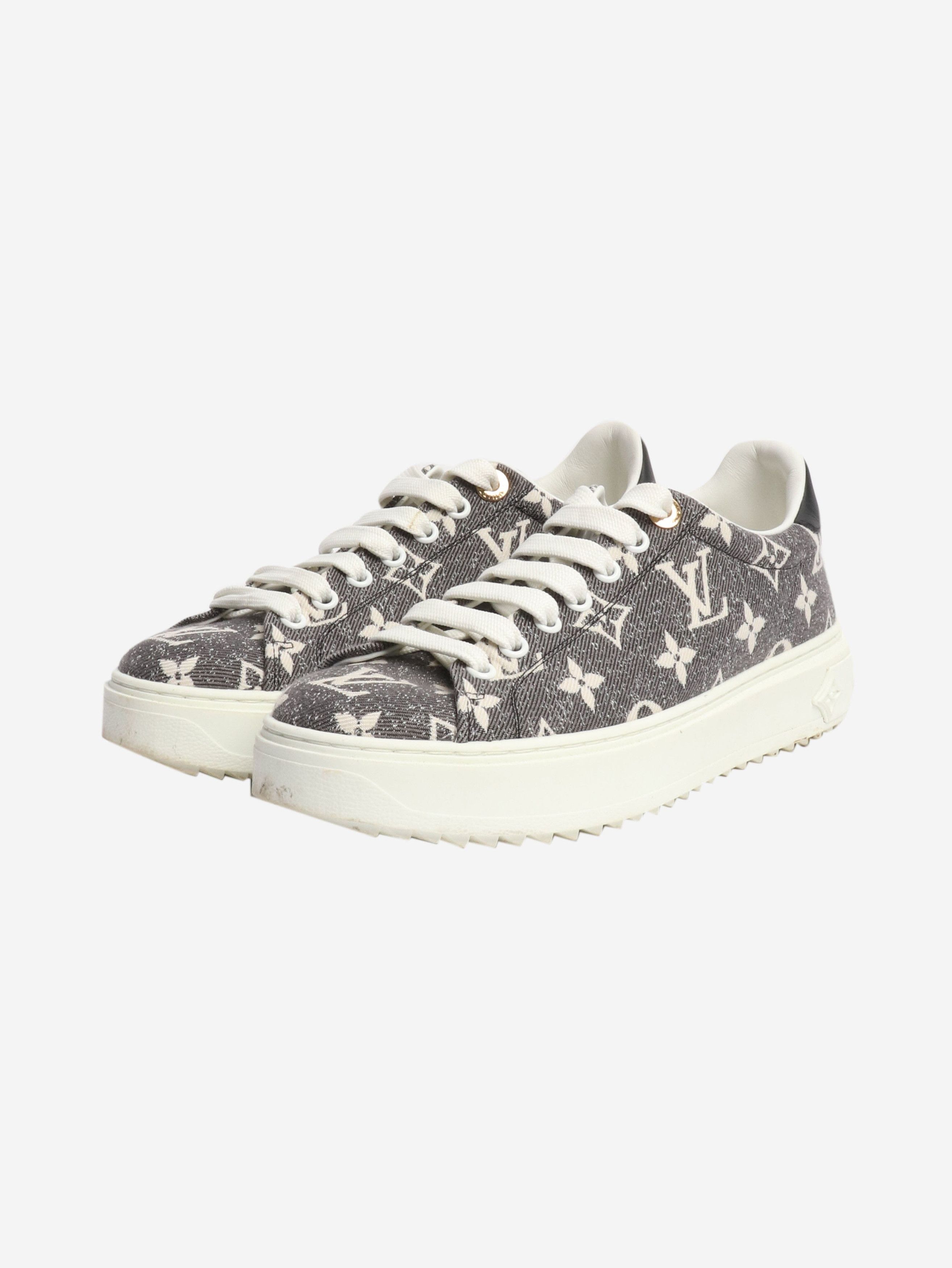 Other Grey monogram trainers - EU 37 (UK 4) Size US 6 / IT 36 - 2 Thumbnail