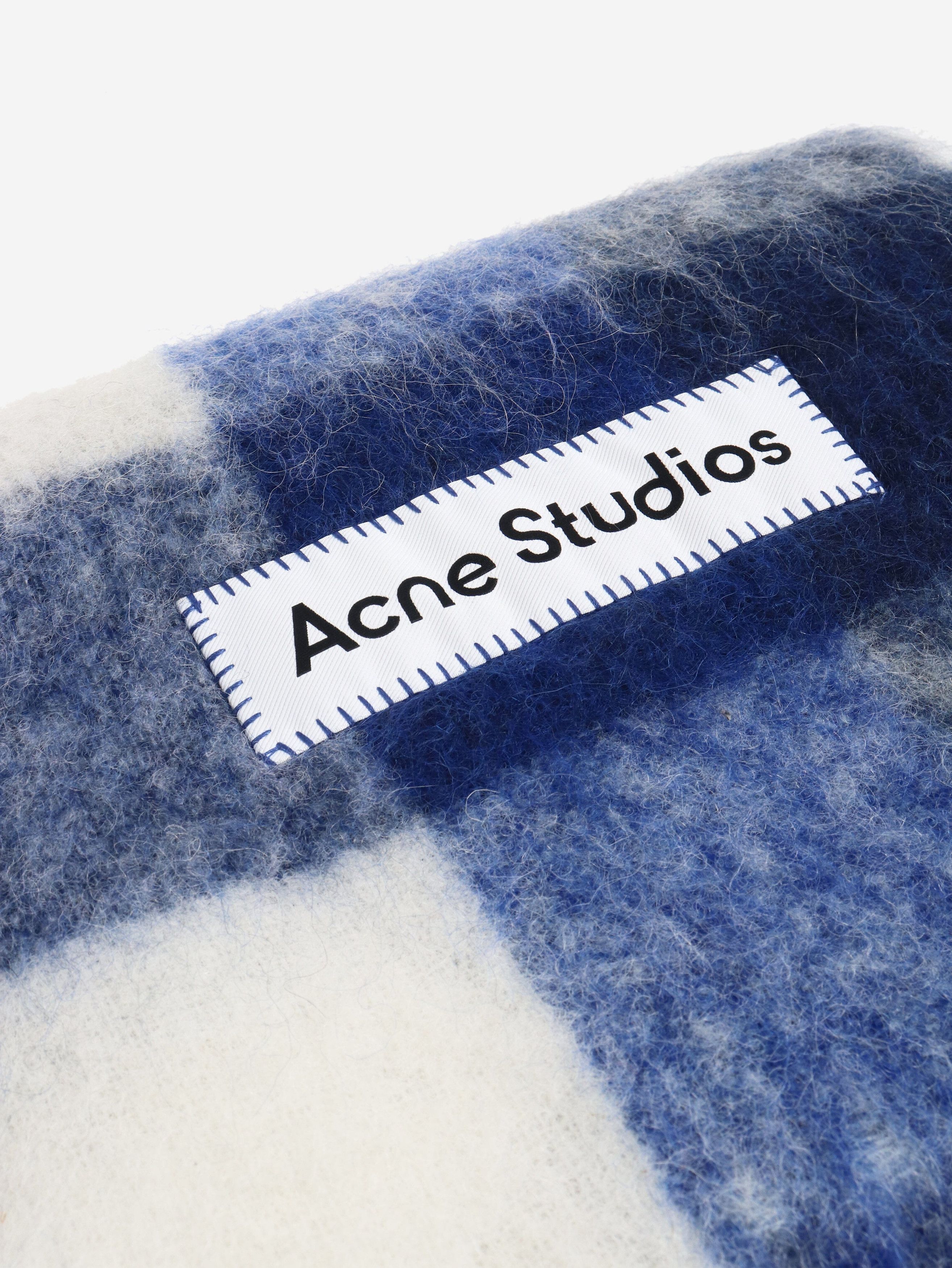 Other Blue Vally check scarf Size ONE SIZE - 2 Thumbnail