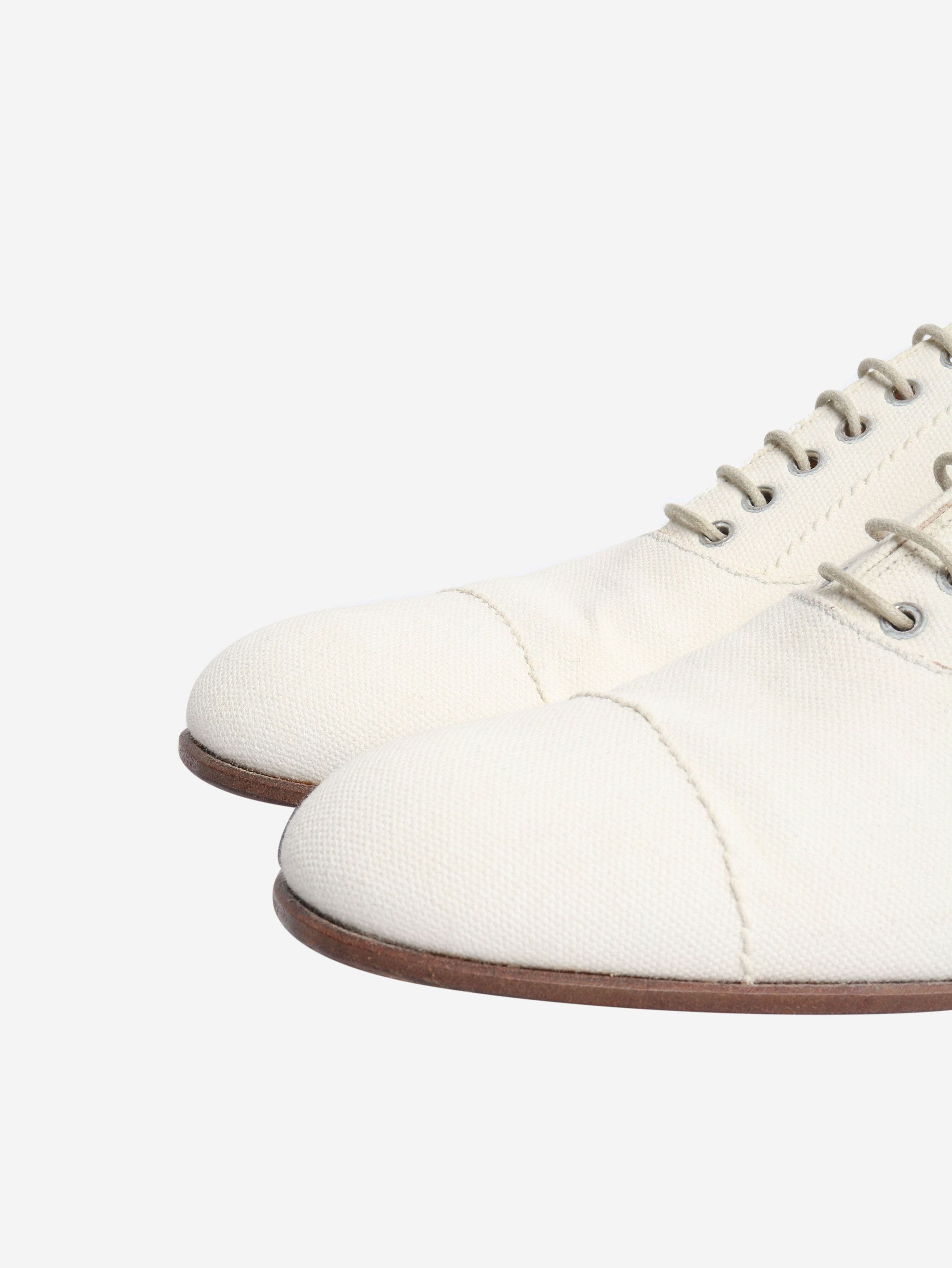 Other White canvas shoes - EU 38 Size US 7.5 / IT 37.5 - 4 Thumbnail