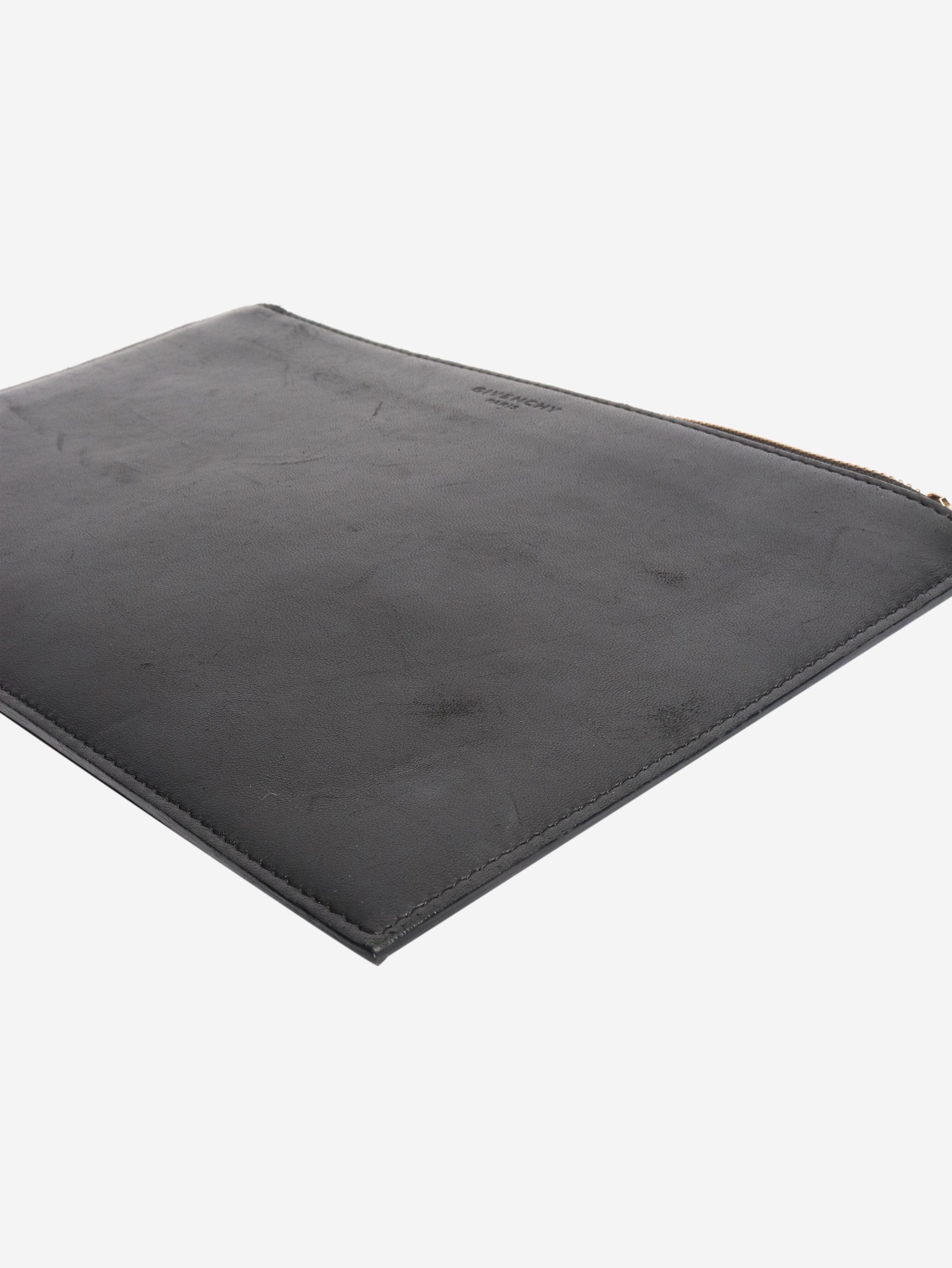 Other Black leather clutch Size ONE SIZE - 5 Thumbnail