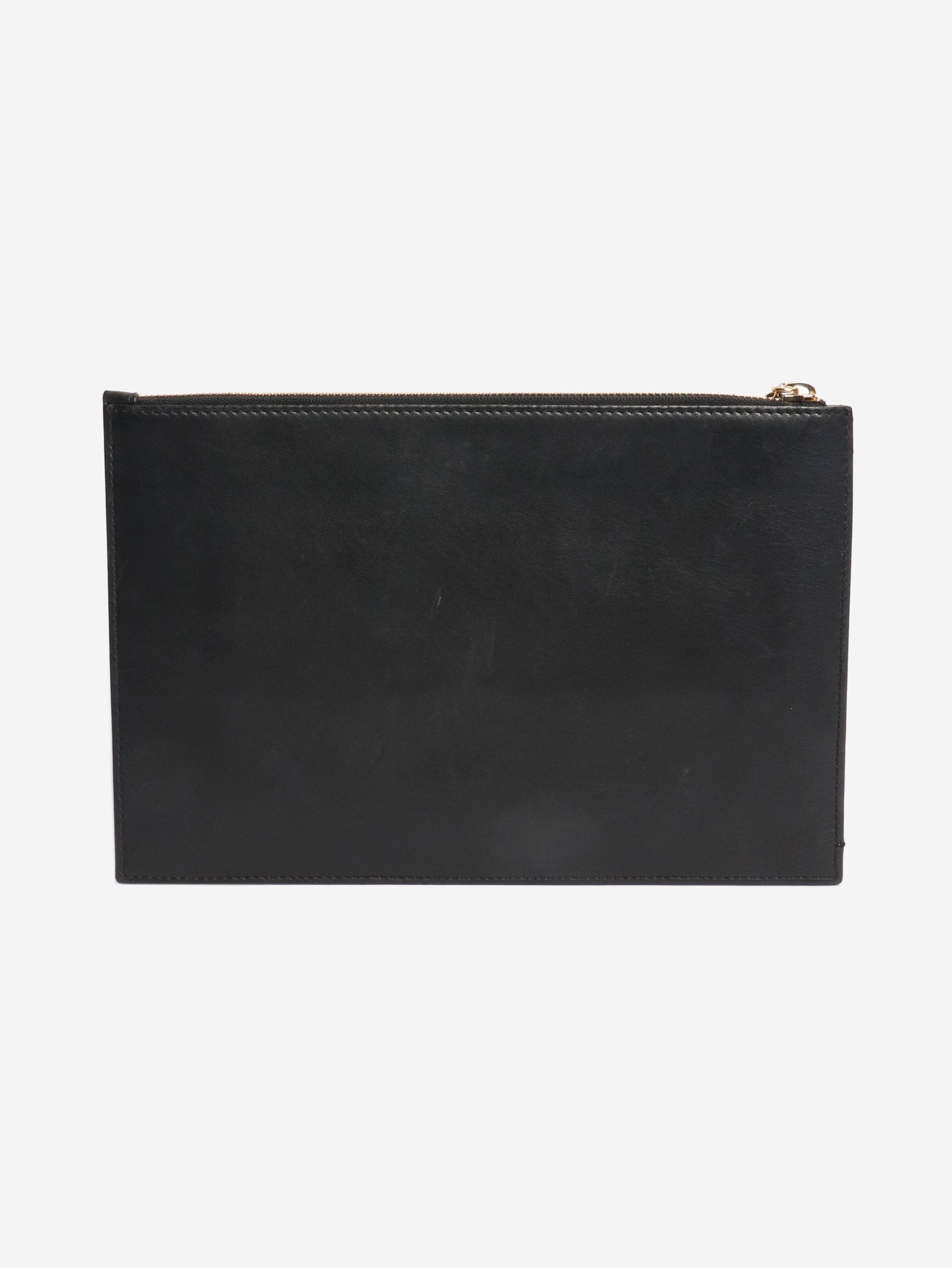 Other Black leather clutch Size ONE SIZE - 2 Thumbnail