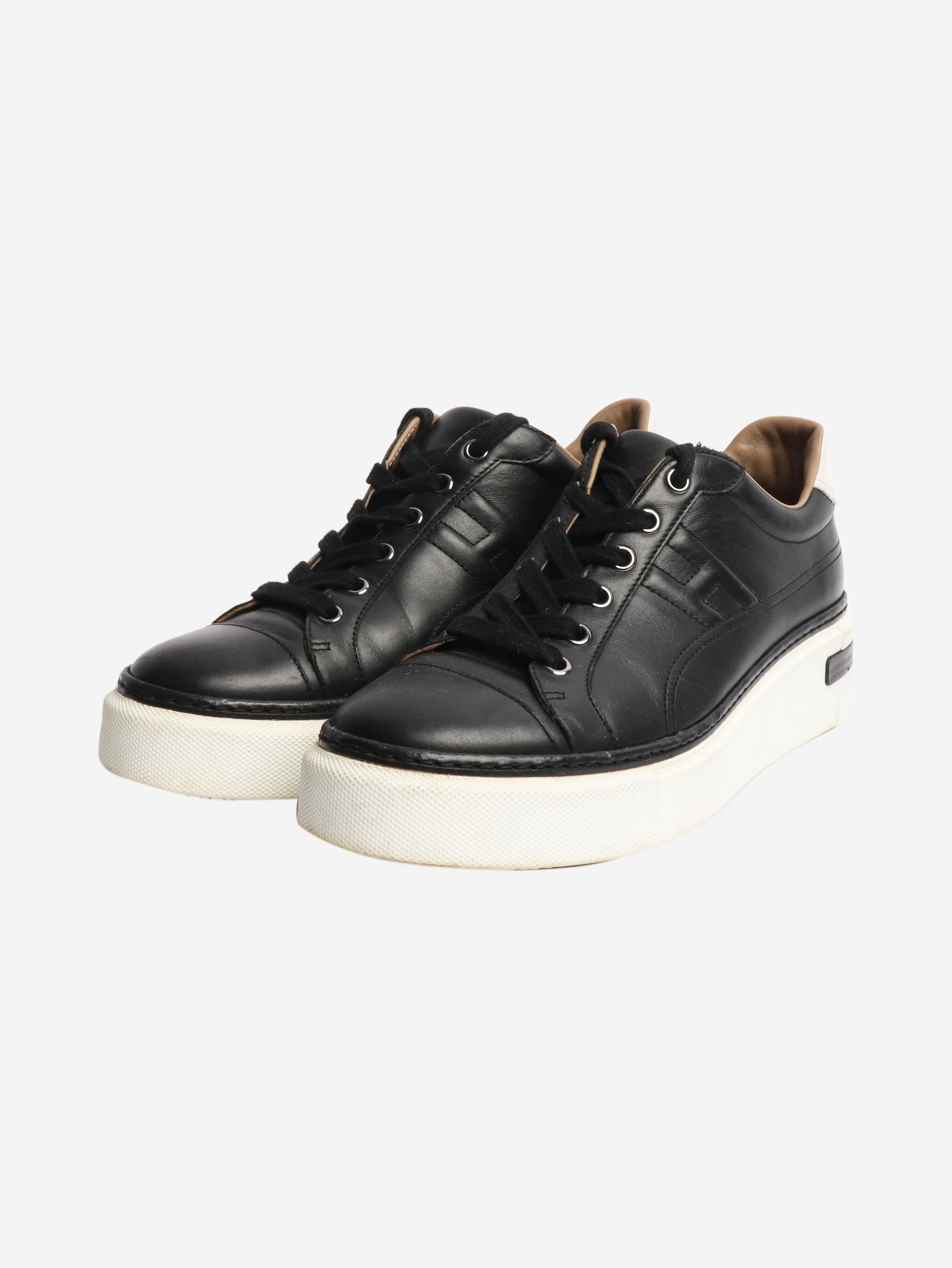 Other Black leather trainers - EU 39 Size US 8 / IT 38 - 2 Thumbnail
