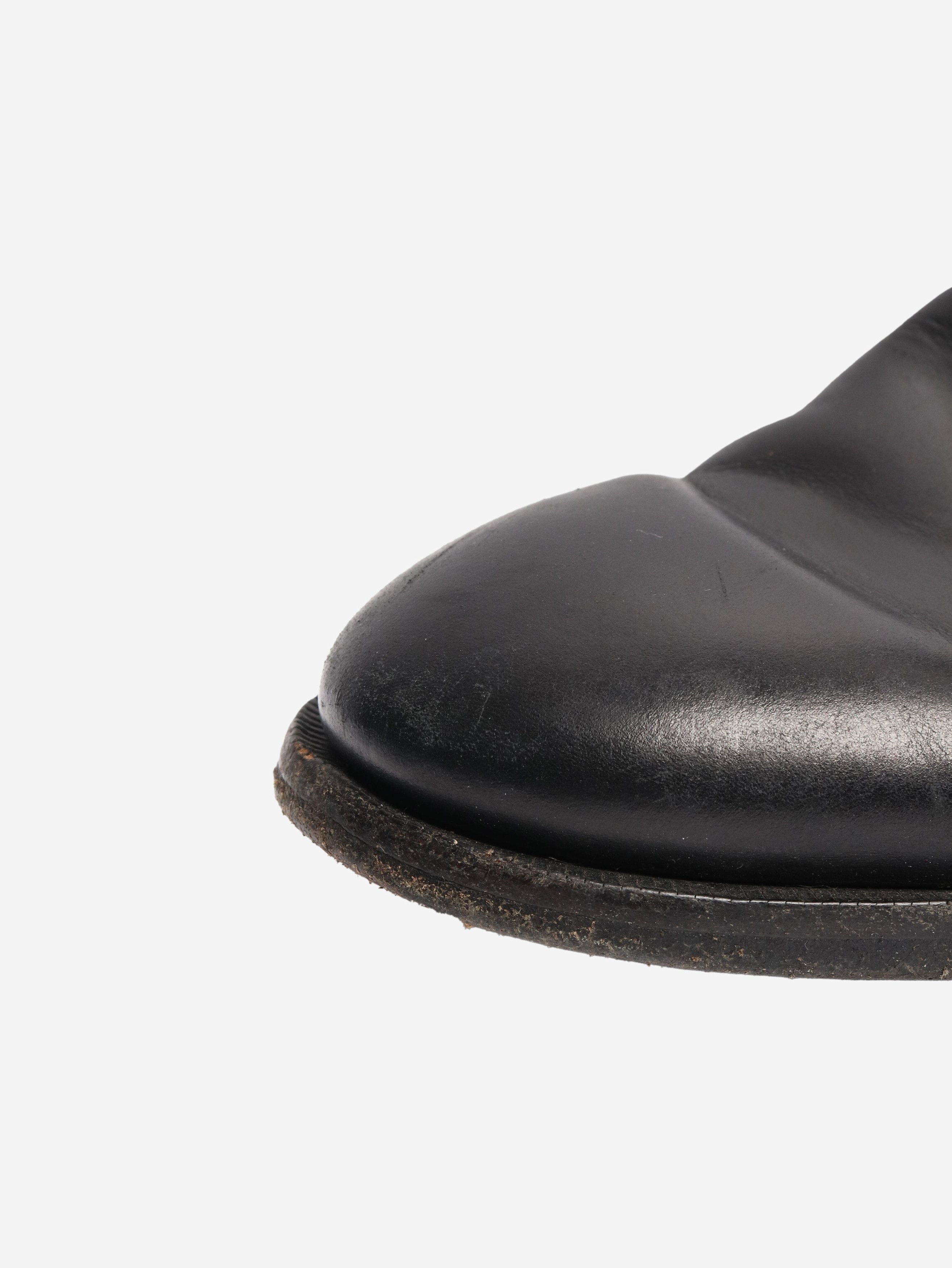 Other Black leather riding boots - EU 39.5 Size US 8.5 / IT 38.5 - 5 Thumbnail