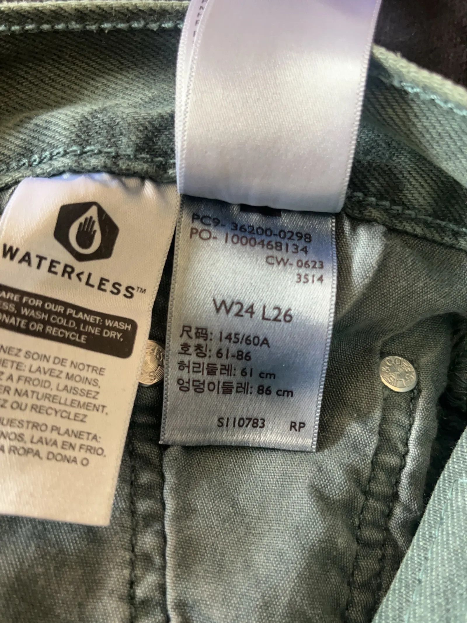 Levi's Levi's 501 Jeans Size 24" / US 00 / IT 34 - 7 Thumbnail