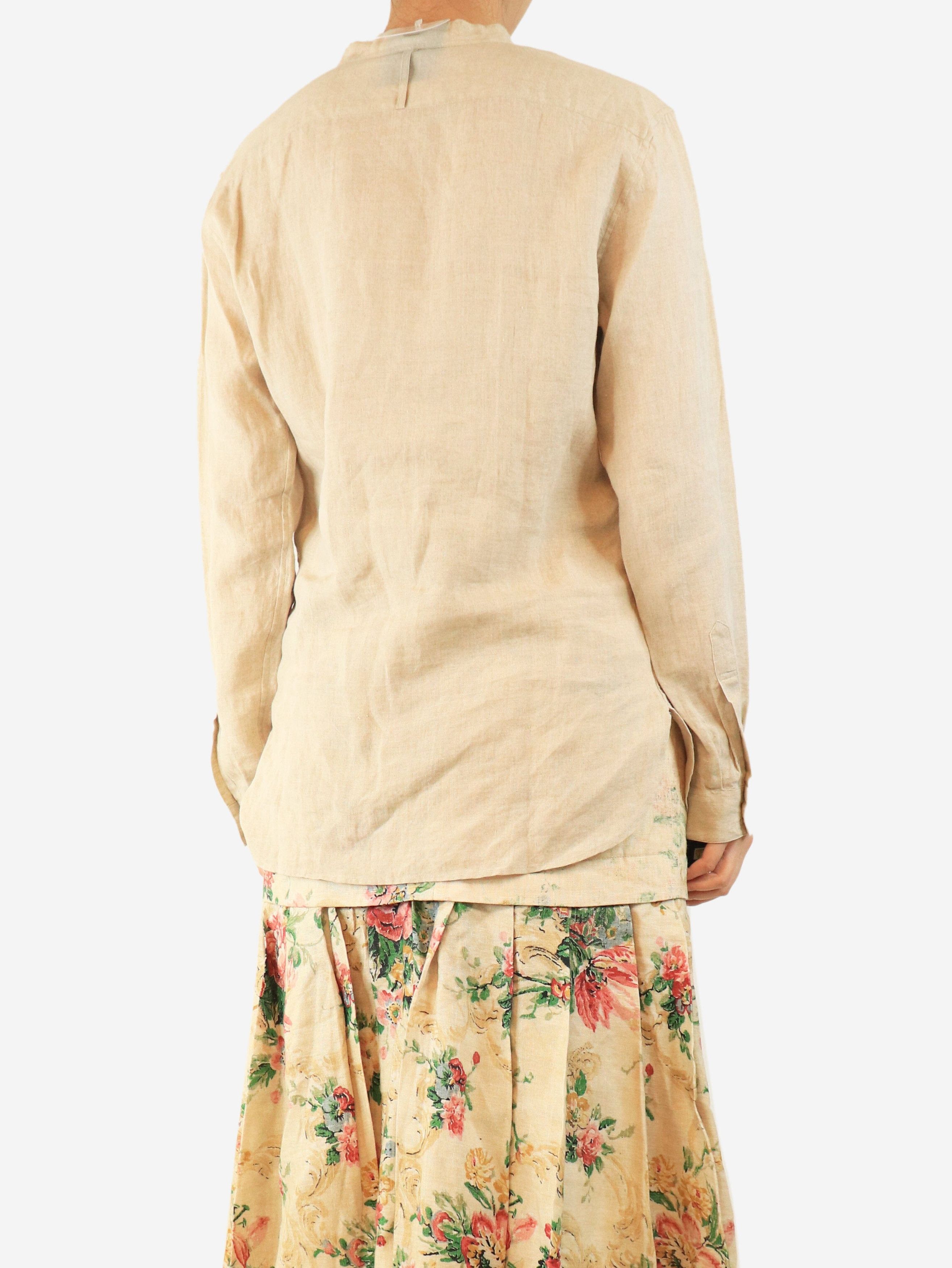 Other Neutral linen shirt - UK 10 Size M / US 6-8 / IT 42-44 - 2 Thumbnail