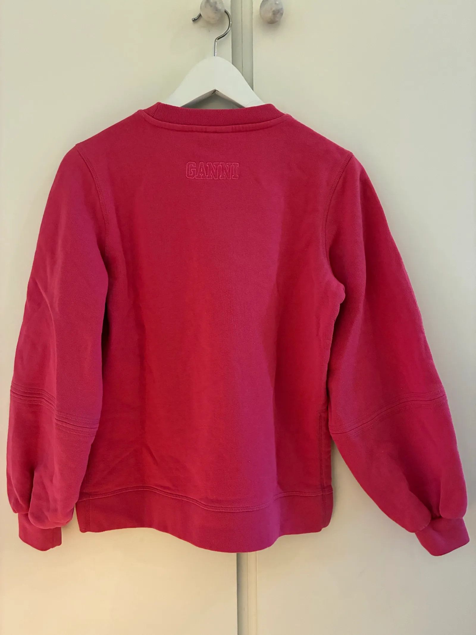 Ganni Ganni Sweatshirt Size XXS / US 00 / IT 34 - 4 Thumbnail