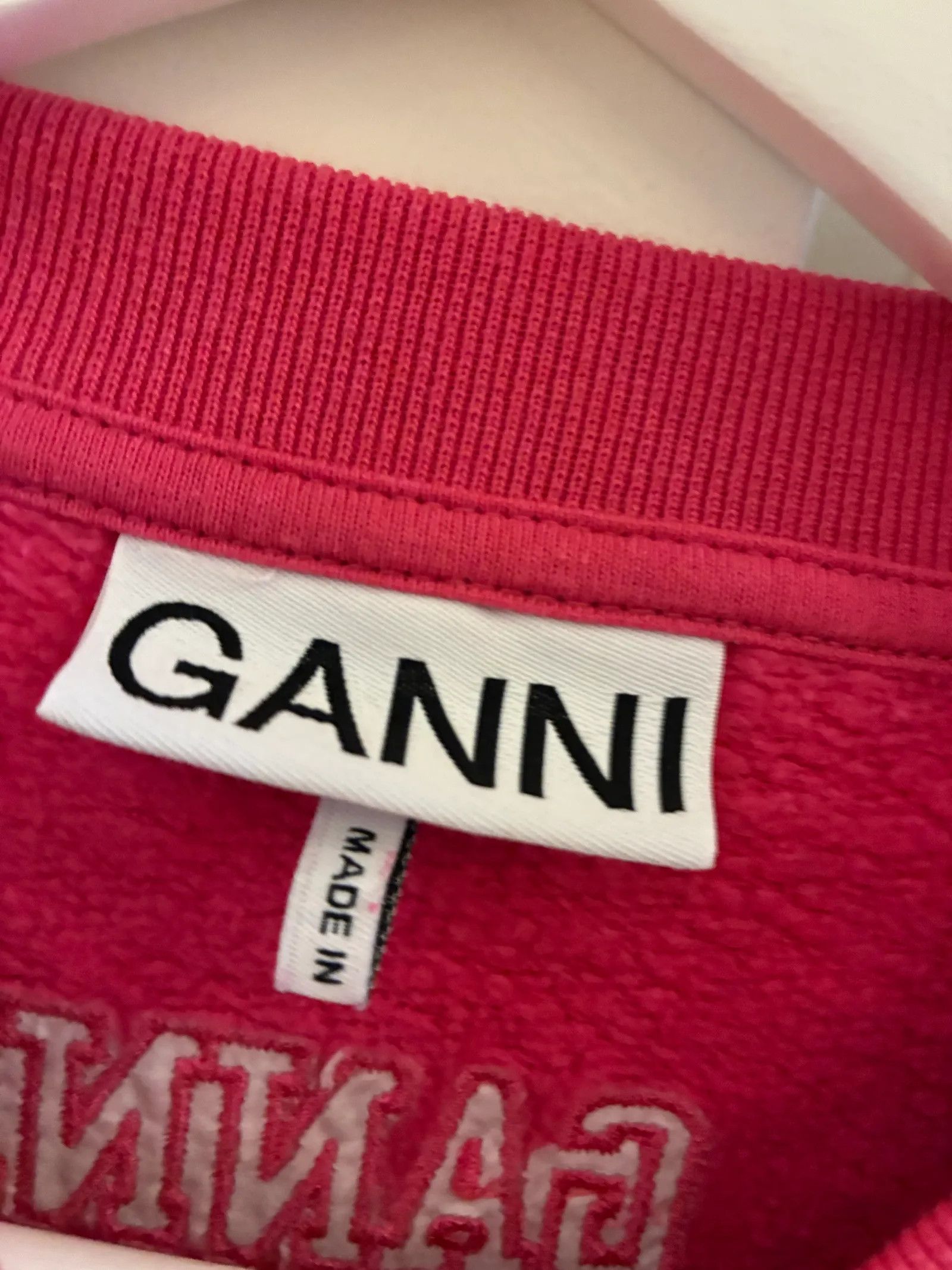 Ganni Ganni Sweatshirt Size XXS / US 00 / IT 34 - 2 Thumbnail