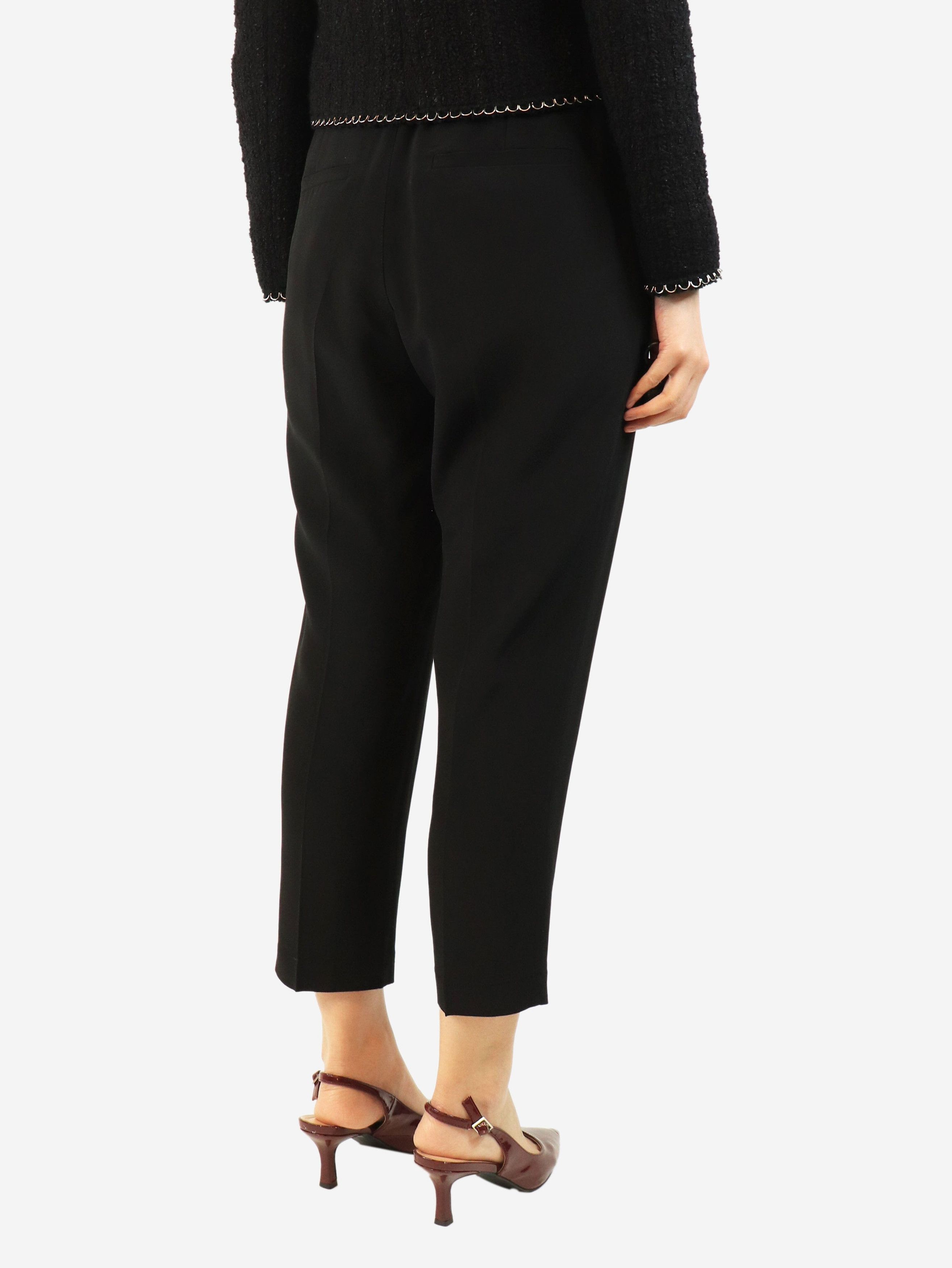 Other Black high-waist belted trousers - UK 10 Size 28" / US 6 / IT 42 - 3 Thumbnail