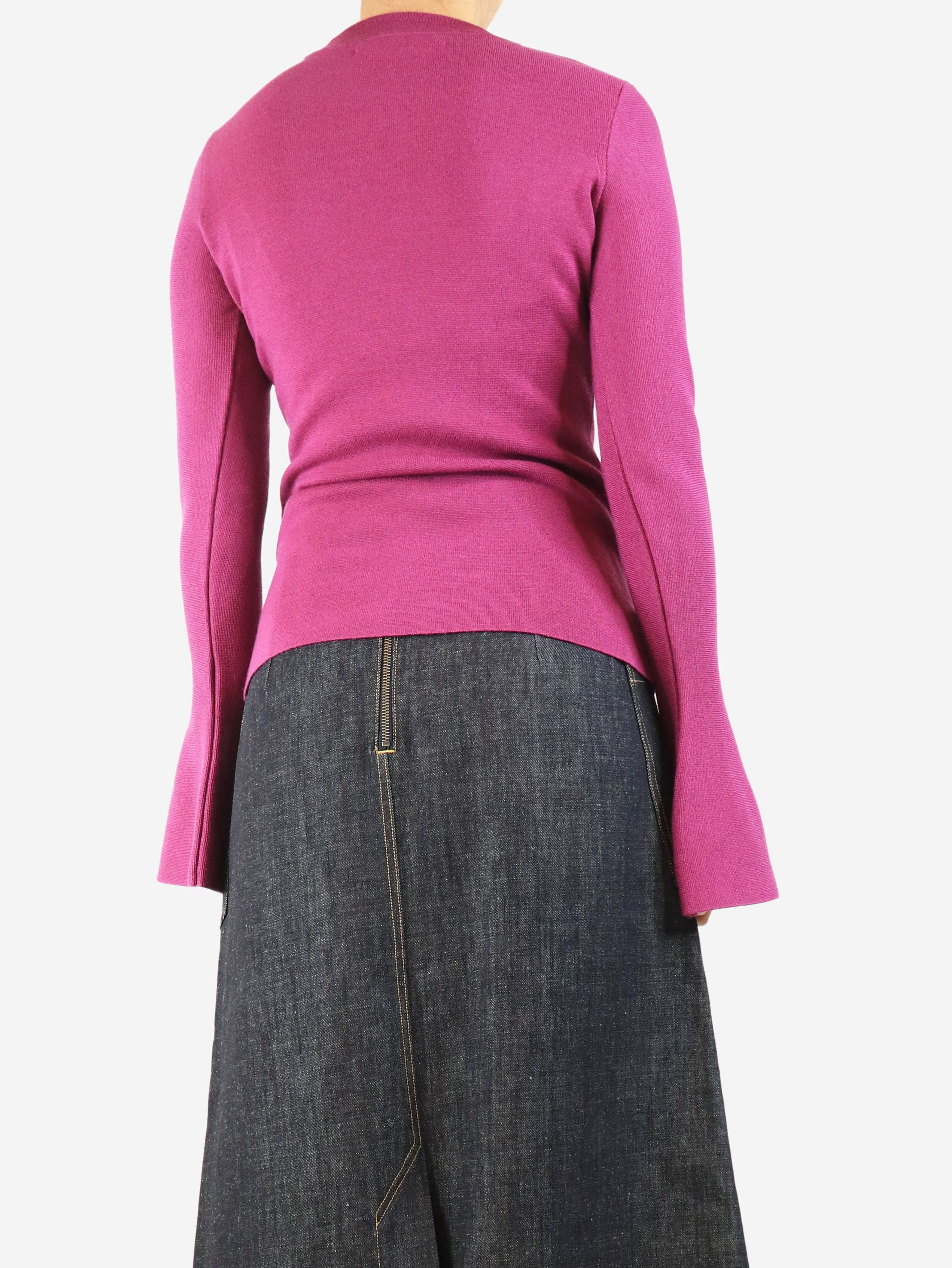 Other Purple flare-sleeved jumper - M Size M / US 6-8 / IT 42-44 - 2 Thumbnail