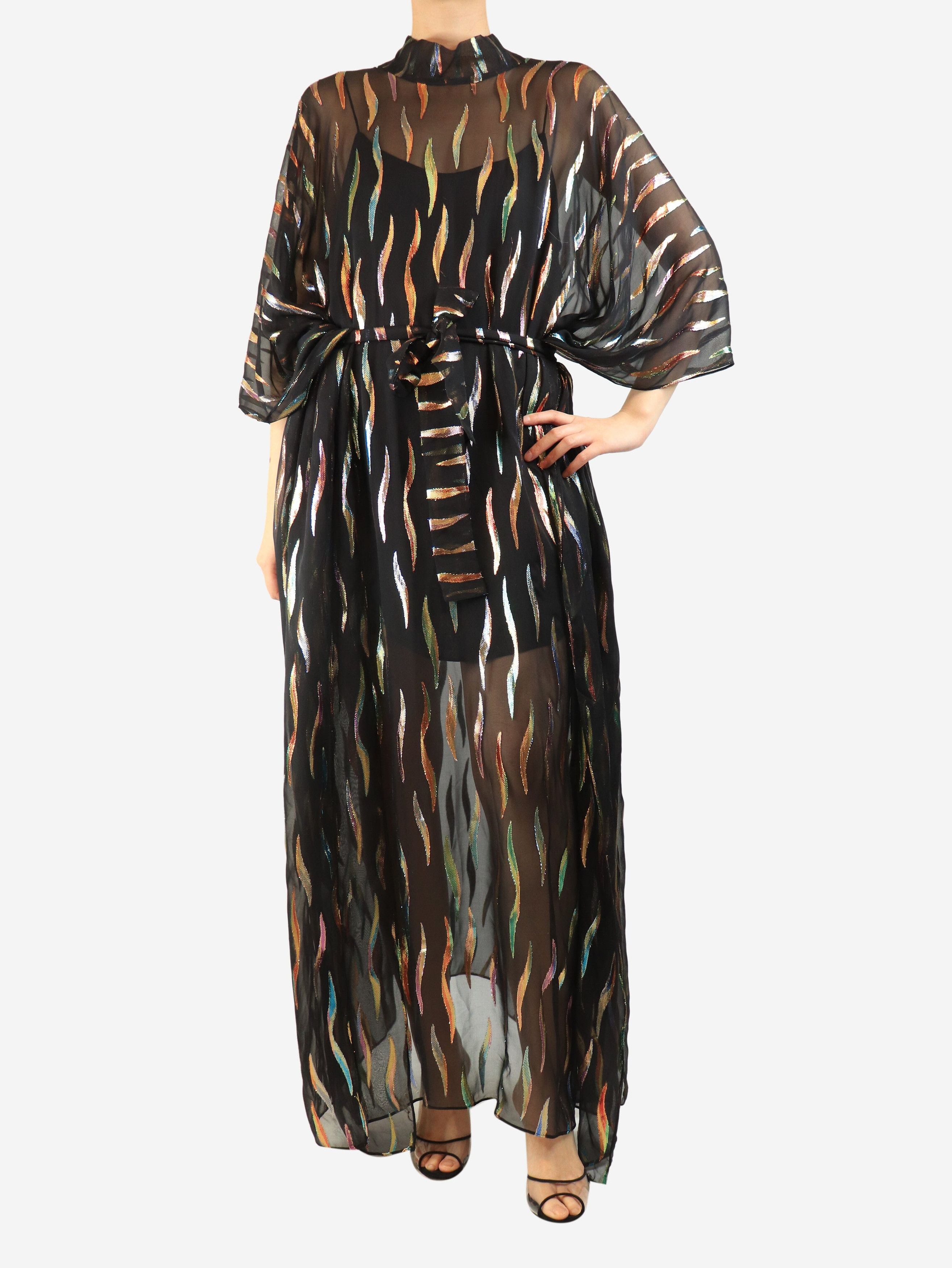 Other Black Sahara kaftan - UK 12 Size ONE SIZE - 3 Thumbnail