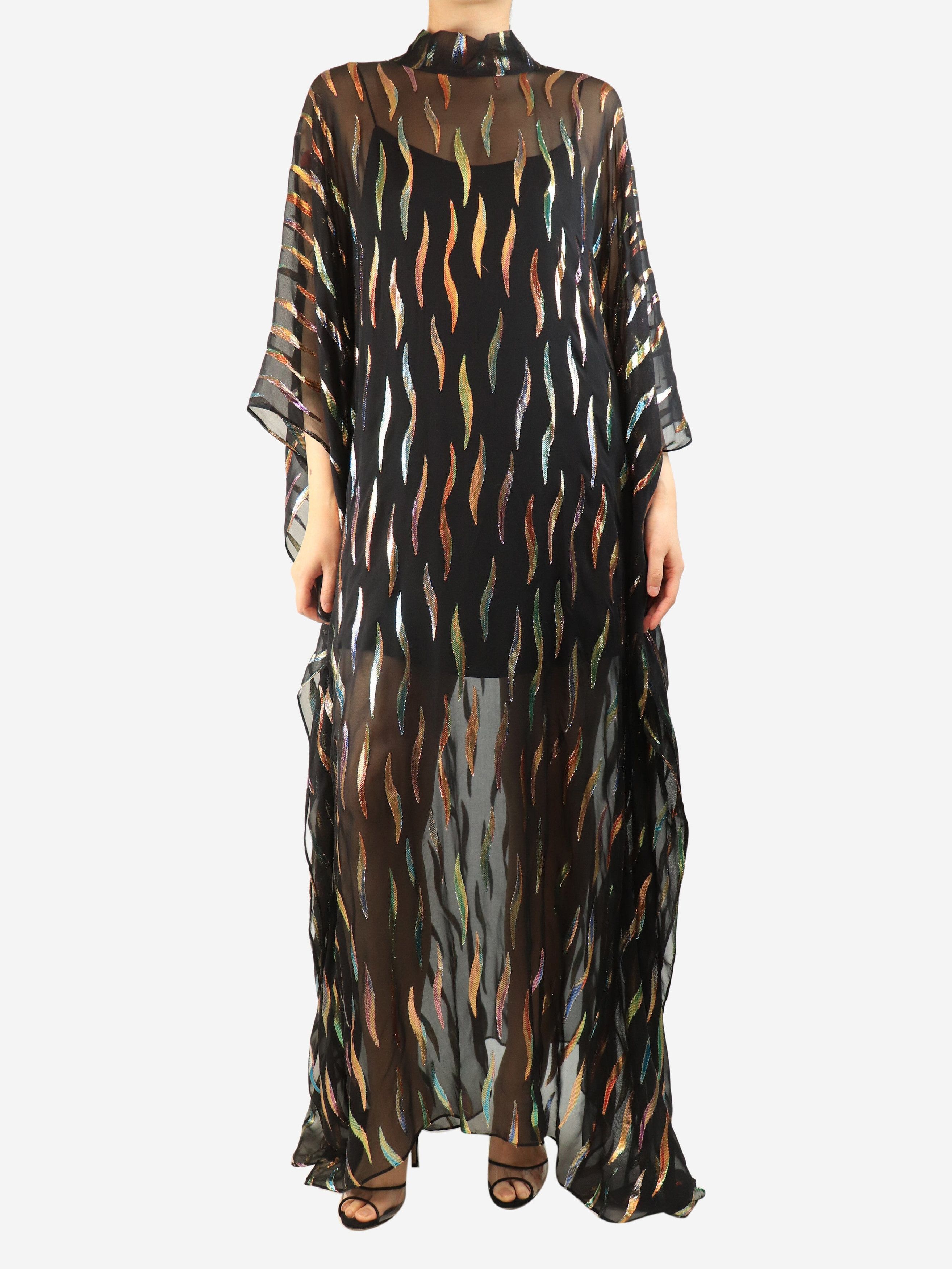 Other Black Sahara kaftan - UK 12 Size ONE SIZE - 4 Thumbnail