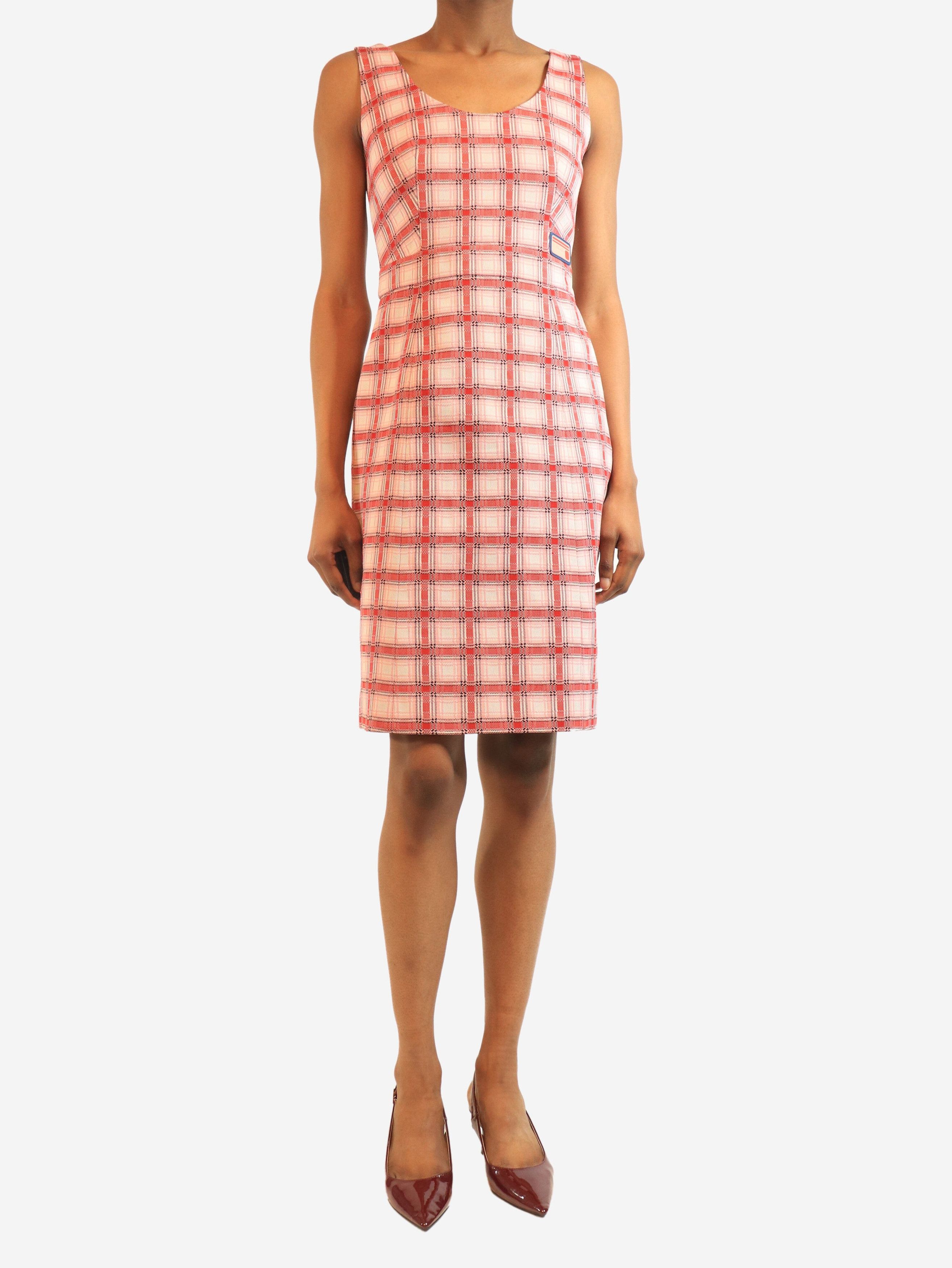 Other Pink and red plaid dress - UK 8 Size S / US 4 / IT 40 - 3 Thumbnail
