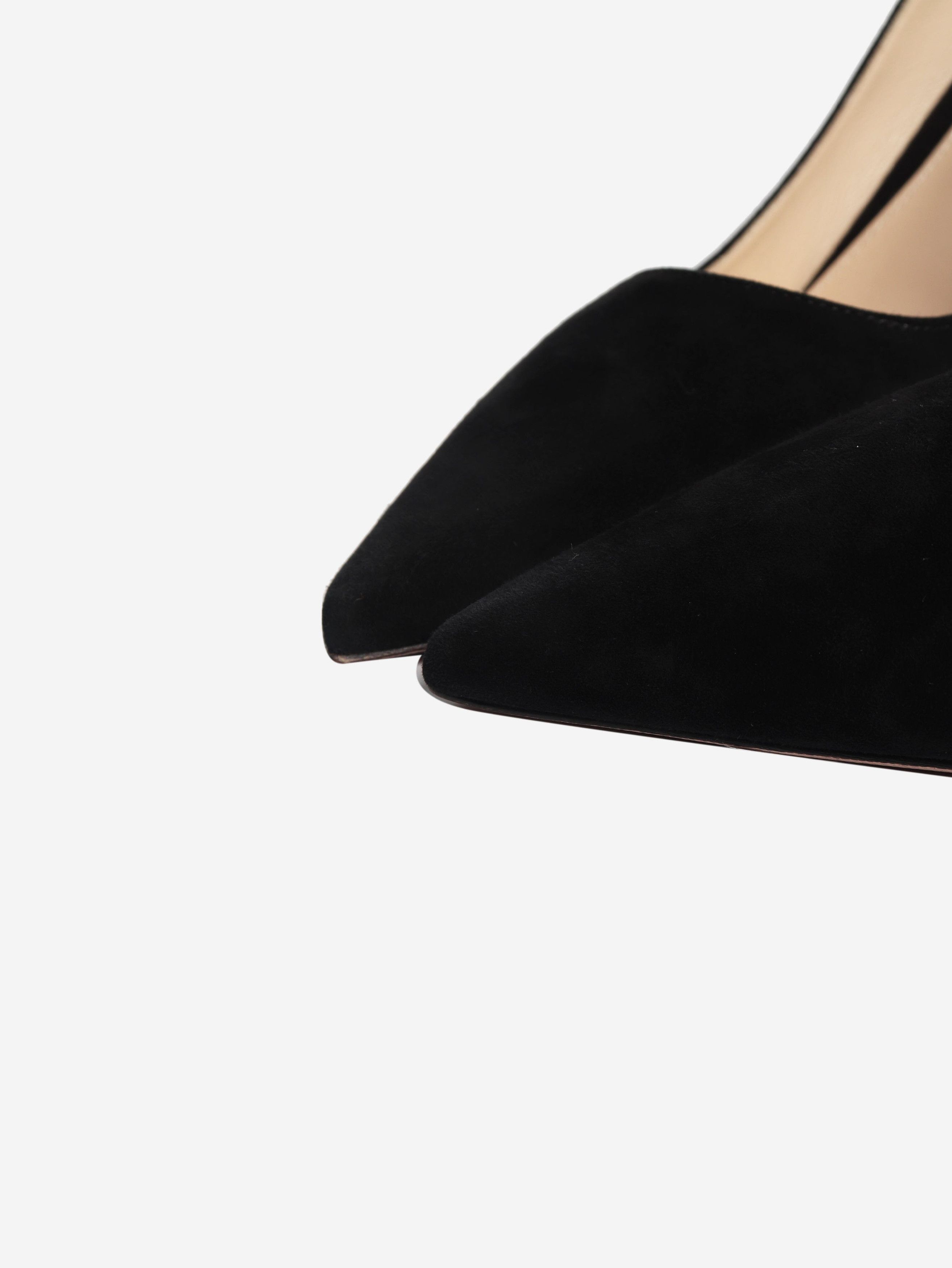 Prada Black suede pumps - EU 38 Size US 7.5 / IT 37.5 - 4 Thumbnail