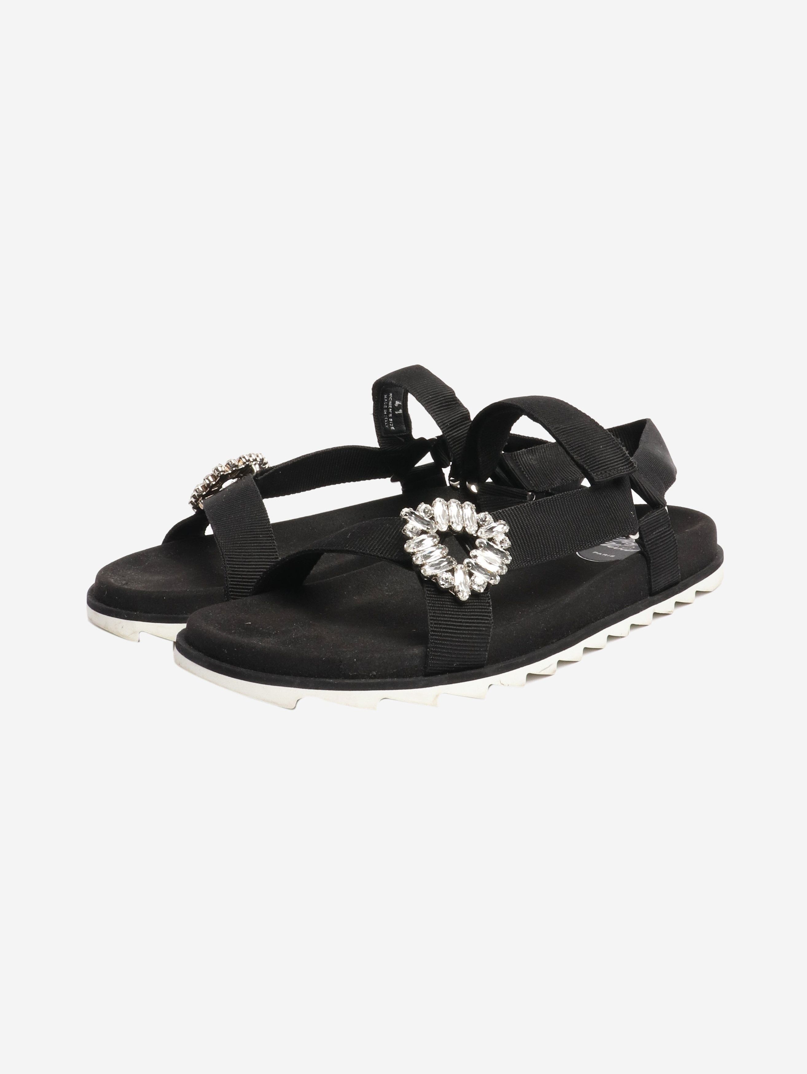 Other Black diamante sandals - EU 41 (UK 8) Size US 10 / IT 40 - 2 Thumbnail