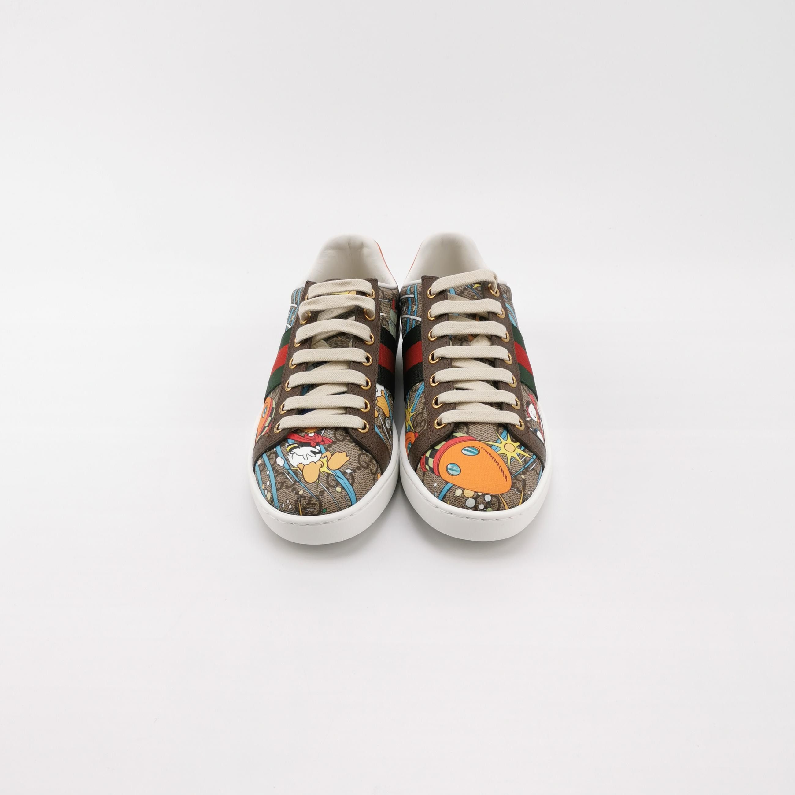 Gucci Gucci Women 5 Lowtop Sneakers Size US 5 / IT 35 - 3 Thumbnail