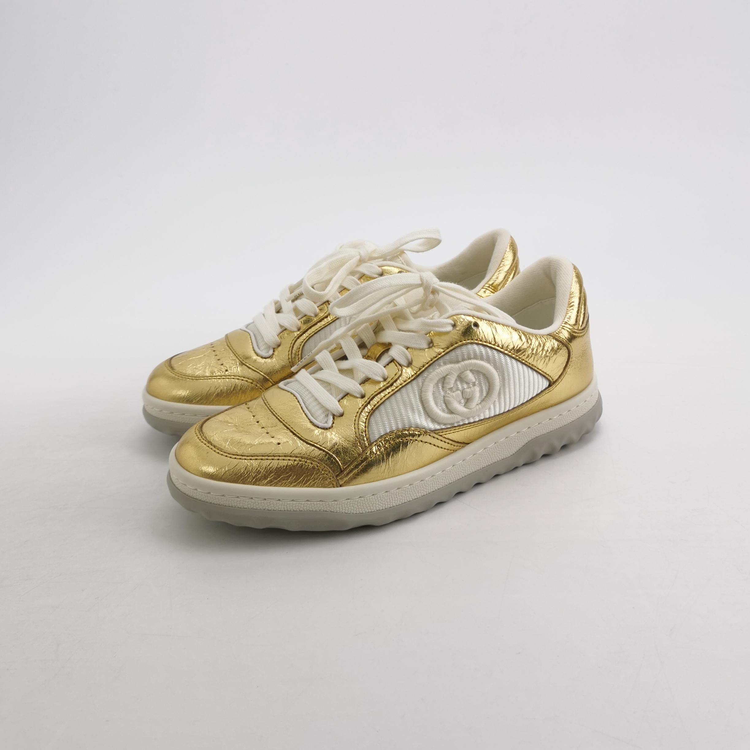 Gucci Gucci Women 5-5 Lowtop Sneakers Size US 5.5 / IT 35.5 - 2 Thumbnail