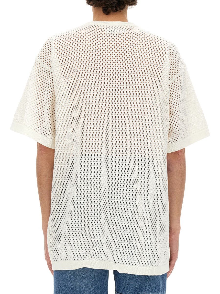 MM6 MM6 T-SHIRT WITH LOGO - BLACK Size US M / EU 48-50 / 2 - 3 Thumbnail