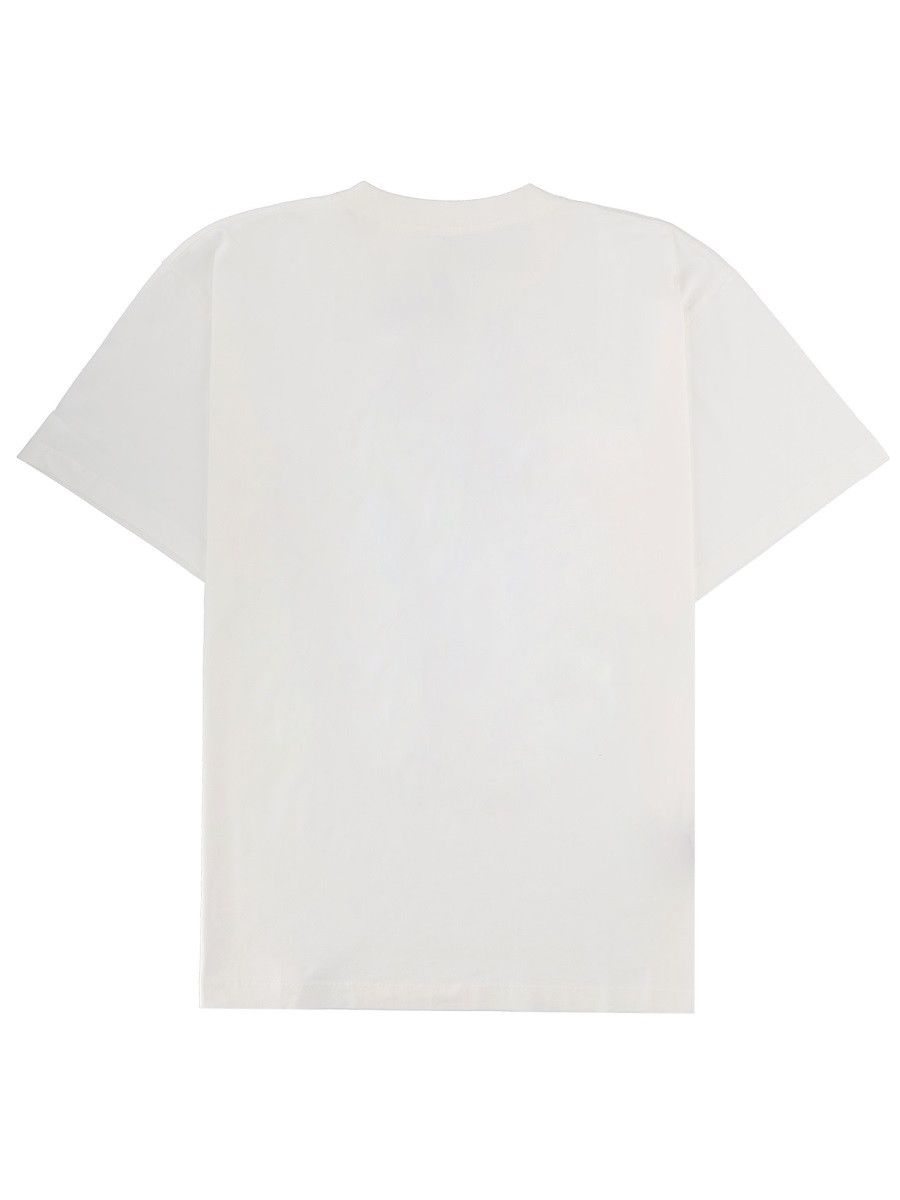 MM6 MM6 T-SHIRT CON STAMPA - WHITE Size US M / EU 48-50 / 2 - 2 Thumbnail