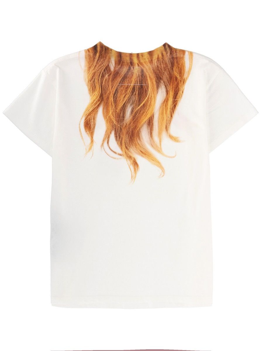 MM6 MM6 T-SHIRT WITH PRINT - WHITE Size XS / US 0-2 / IT 36-38 - 2 Thumbnail