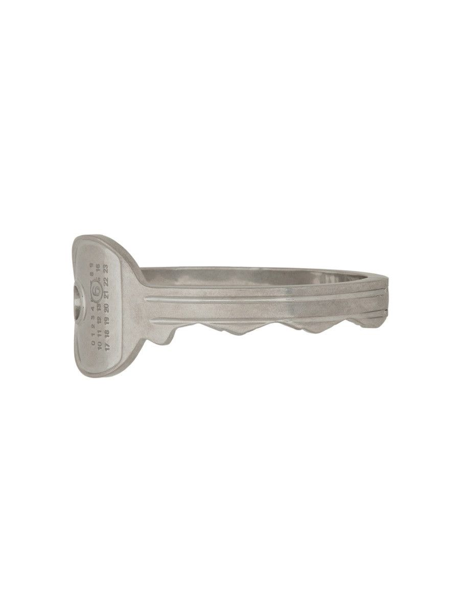 MM6 MM6 "ROUND KEY" BRACELET - SILVER (NUMERIC 4) Size ONE SIZE - 2 Thumbnail
