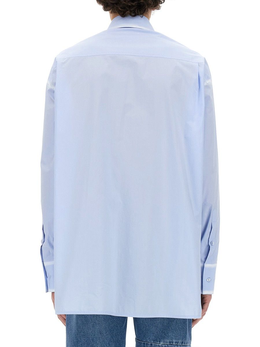 MM6 MM6 OVERSIZE FIT SHIRT - AZURE (IT 50) Size US L / EU 52-54 / 3 - 3 Thumbnail