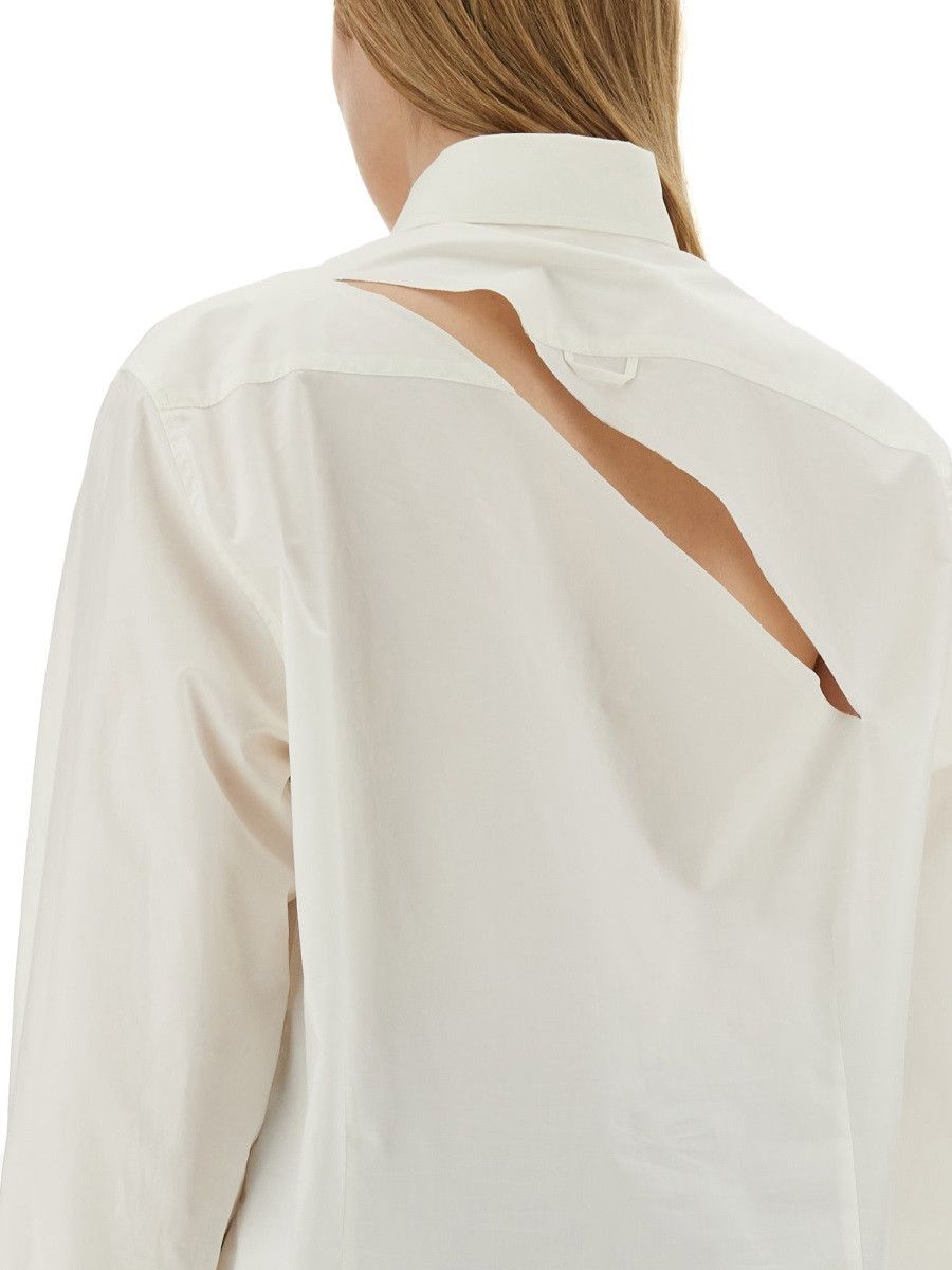 MM6 MM6 OVERSIZE FIT SHIRT - WHITE (IT 40) Size S / US 4 / IT 40 - 4 Thumbnail