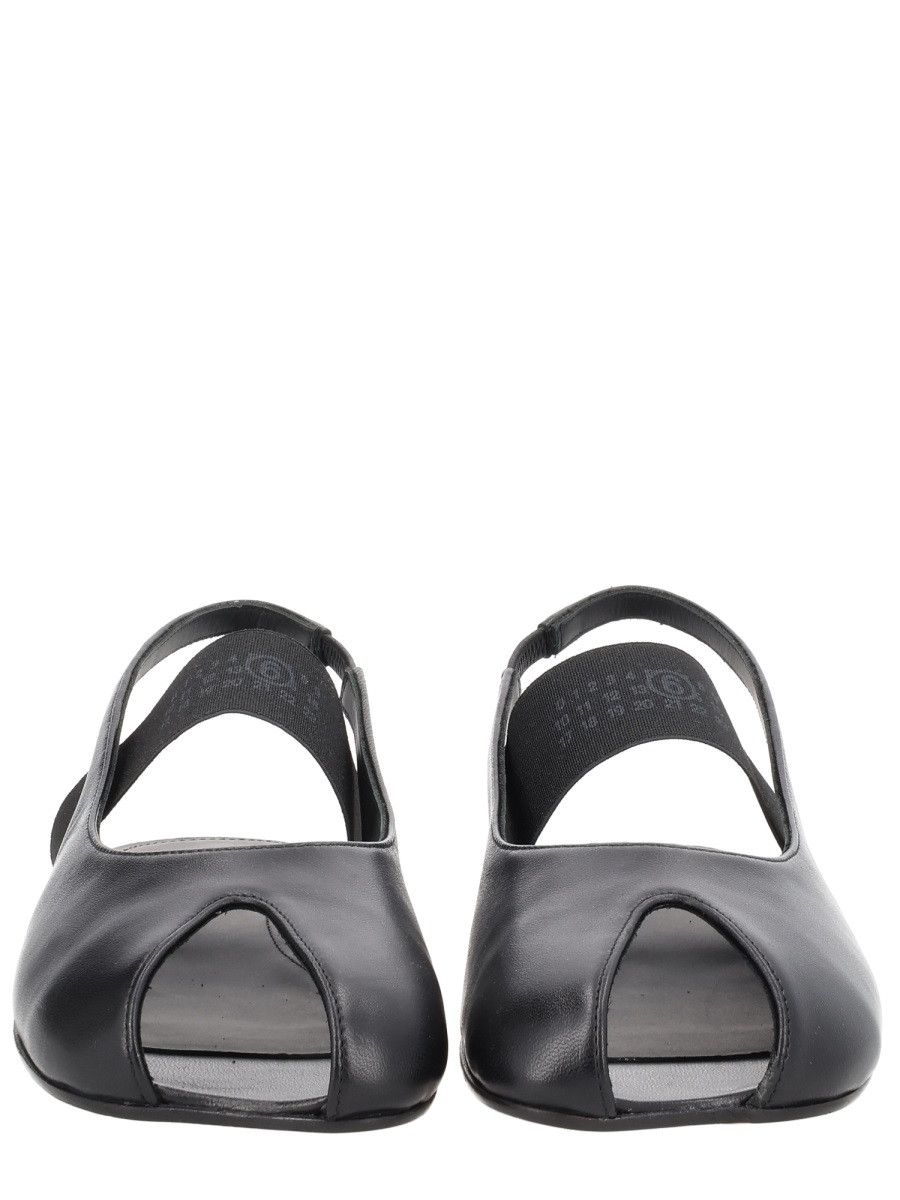 MM6 MM6 ANATOMICAL SLINGBACK SANDAL - BLACK (IT 40) Size US 10 / IT 40 - 3 Thumbnail