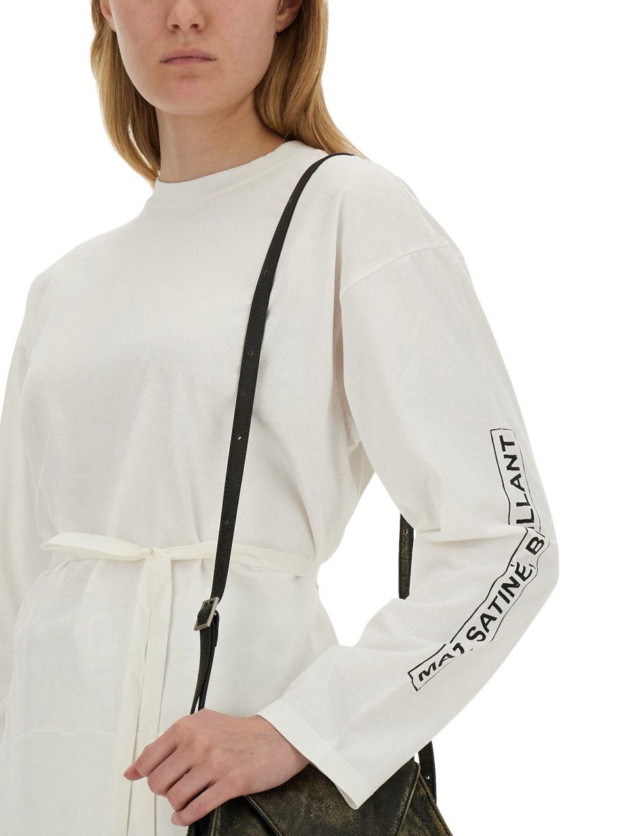 MM6 MM6 JERSEY T-SHIRT - WHITE Size S / US 4 / IT 40 - 4 Thumbnail
