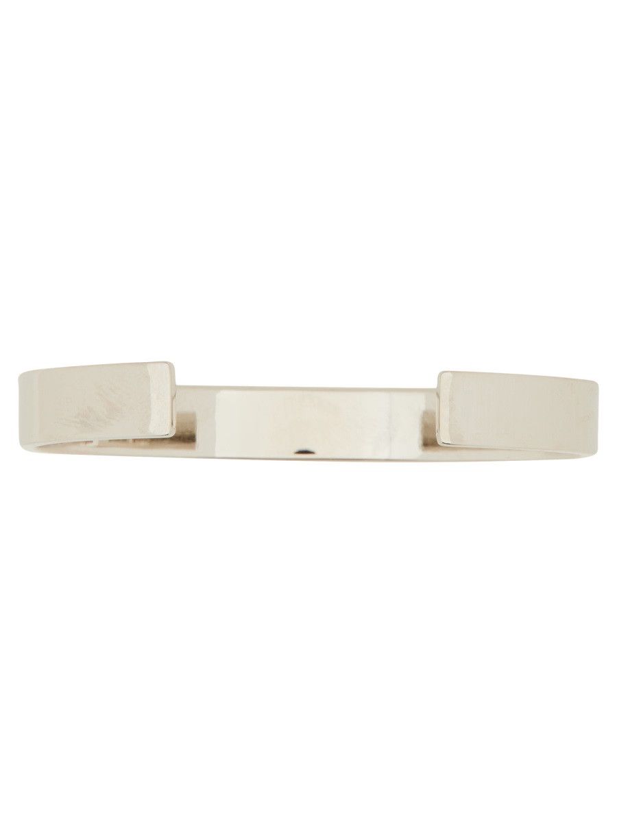 MM6 MM6 NUMERIC SIGNATURE RIGID BRACELET - SILVER (NUMERIC 1) Size ONE SIZE - 2 Thumbnail
