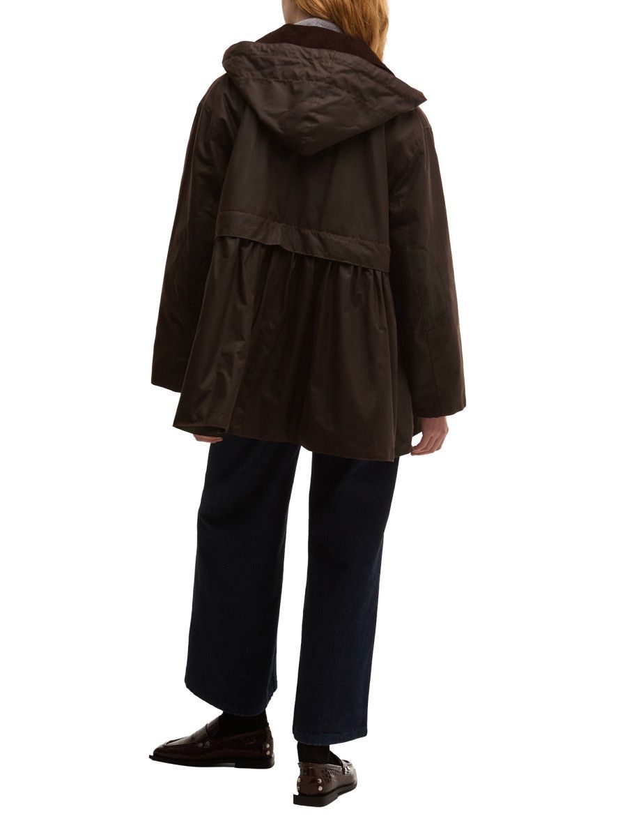 Barbour Barbour "BARBOUR X GANNNI" COAT - BROWN (UK 8) Size S / US 4 / IT 40 - 3 Thumbnail