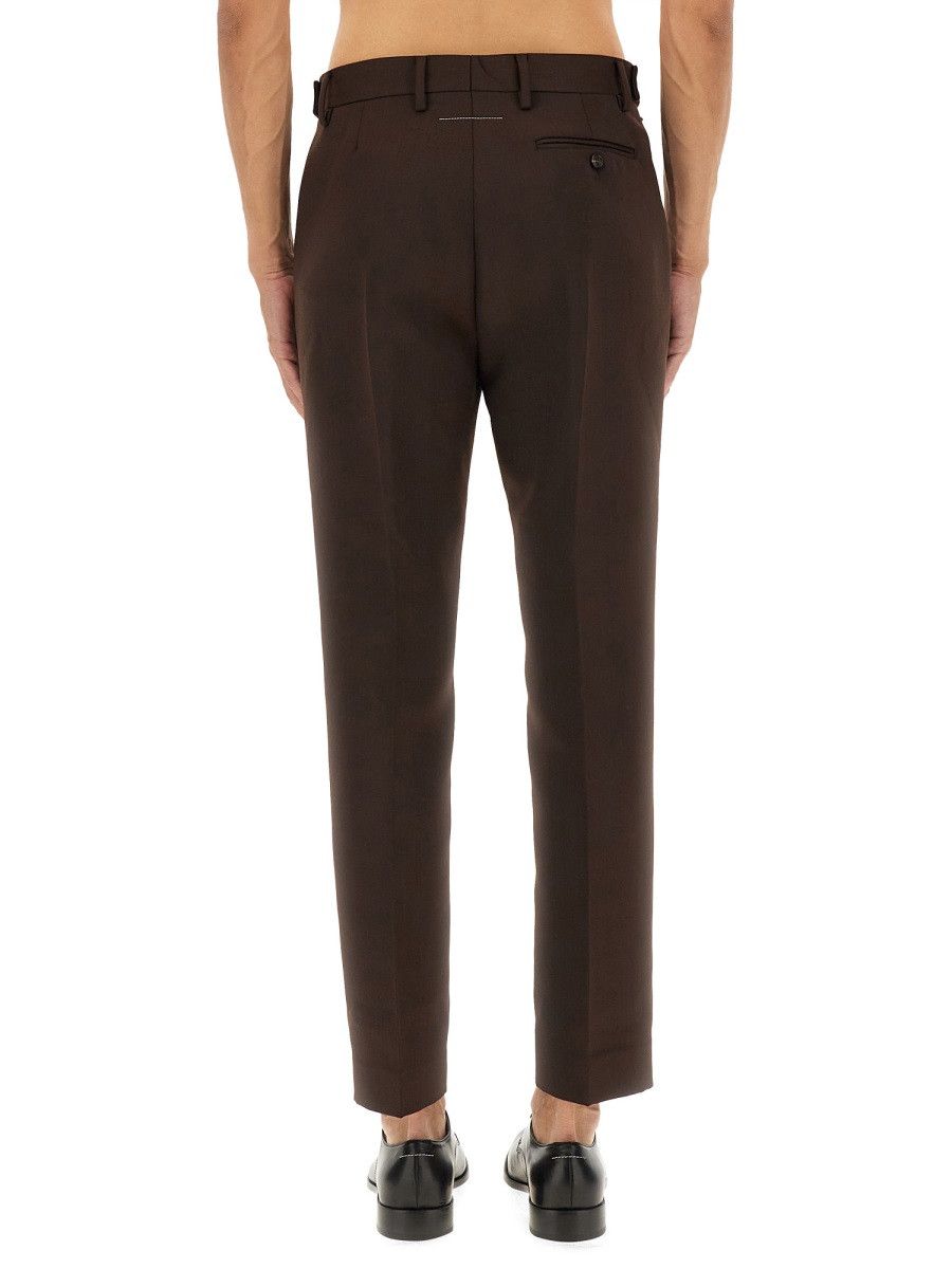MM6 MM6 BELTED PANTS - BROWN (IT 52) Size US 36 / EU 52 - 3 Thumbnail