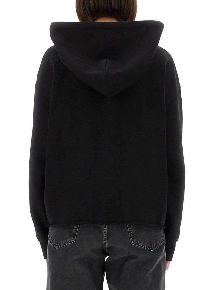 MM6 MM6 HOODIE - BLACK Size S / US 4 / IT 40 - 3 Thumbnail