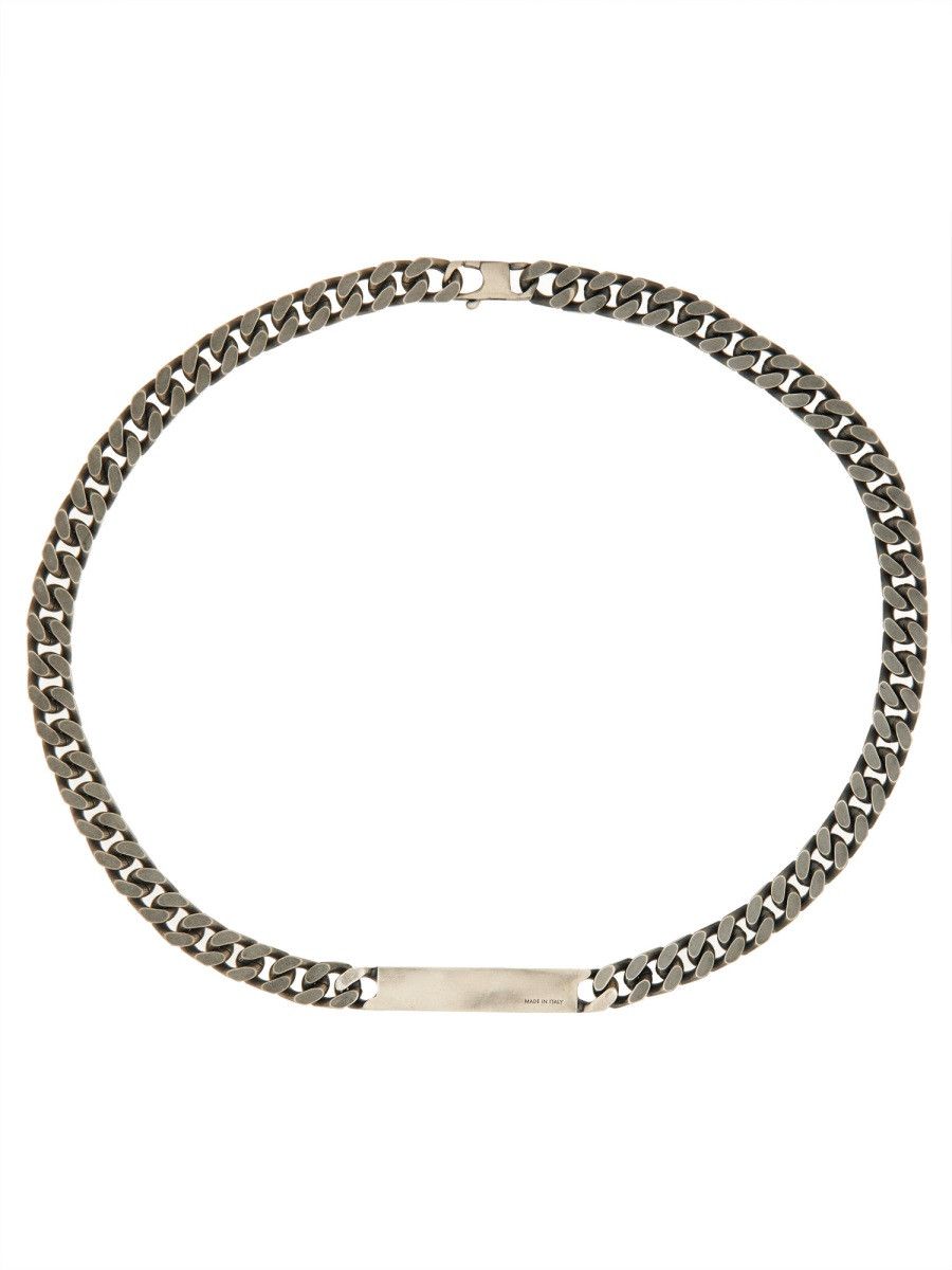 MM6 MM6 CHAIN NECKLACE - SILVER Size ONE SIZE - 2 Thumbnail