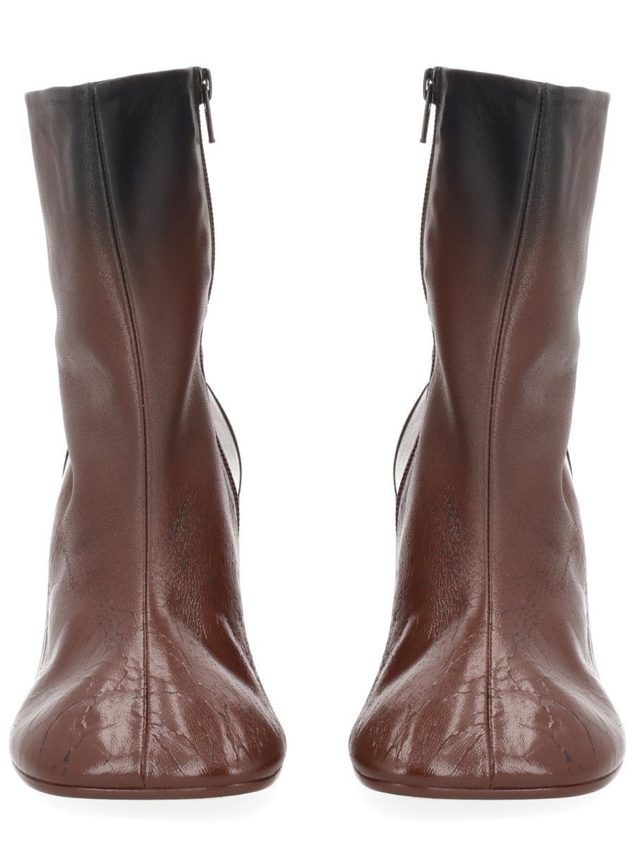 MM6 MM6 BOOT "ANATOMIC" - BROWN (IT 36) Size US 6 / IT 36 - 3 Thumbnail