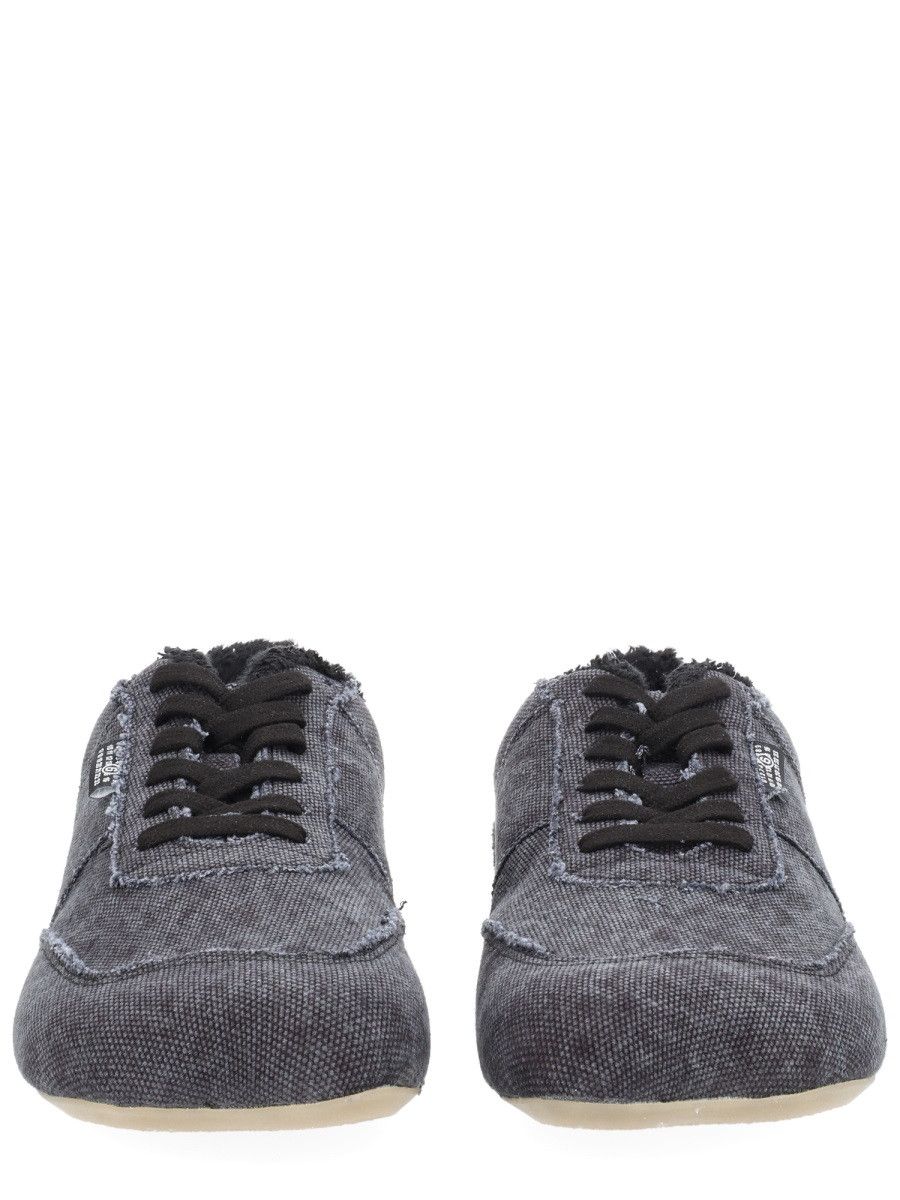 MM6 MM6 ANATOMICAL CANVAS SNEAKER - CHARCOAL (IT 44) Size US 11 / EU 44 - 3 Thumbnail