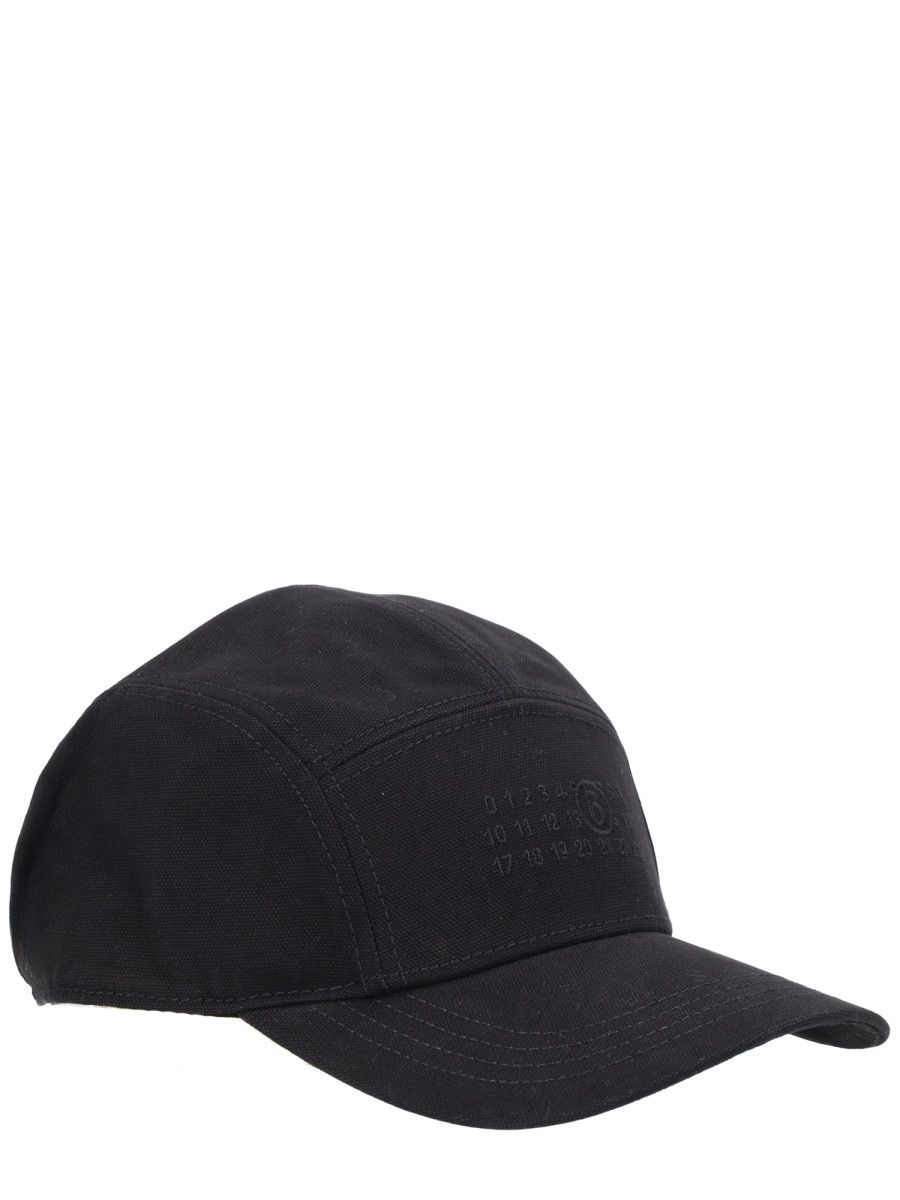 MM6 MM6 BASEBALL HAT WITH LOGO - BLACK Size ONE SIZE - 2 Thumbnail