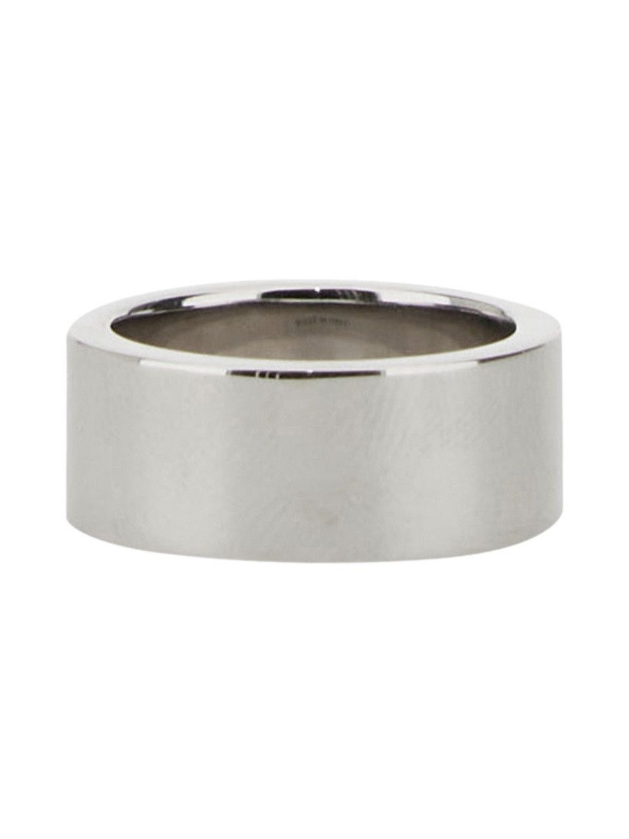 MM6 MM6 LOGO RING - SILVER (NUMERIC 6) Size ONE SIZE - 2 Thumbnail