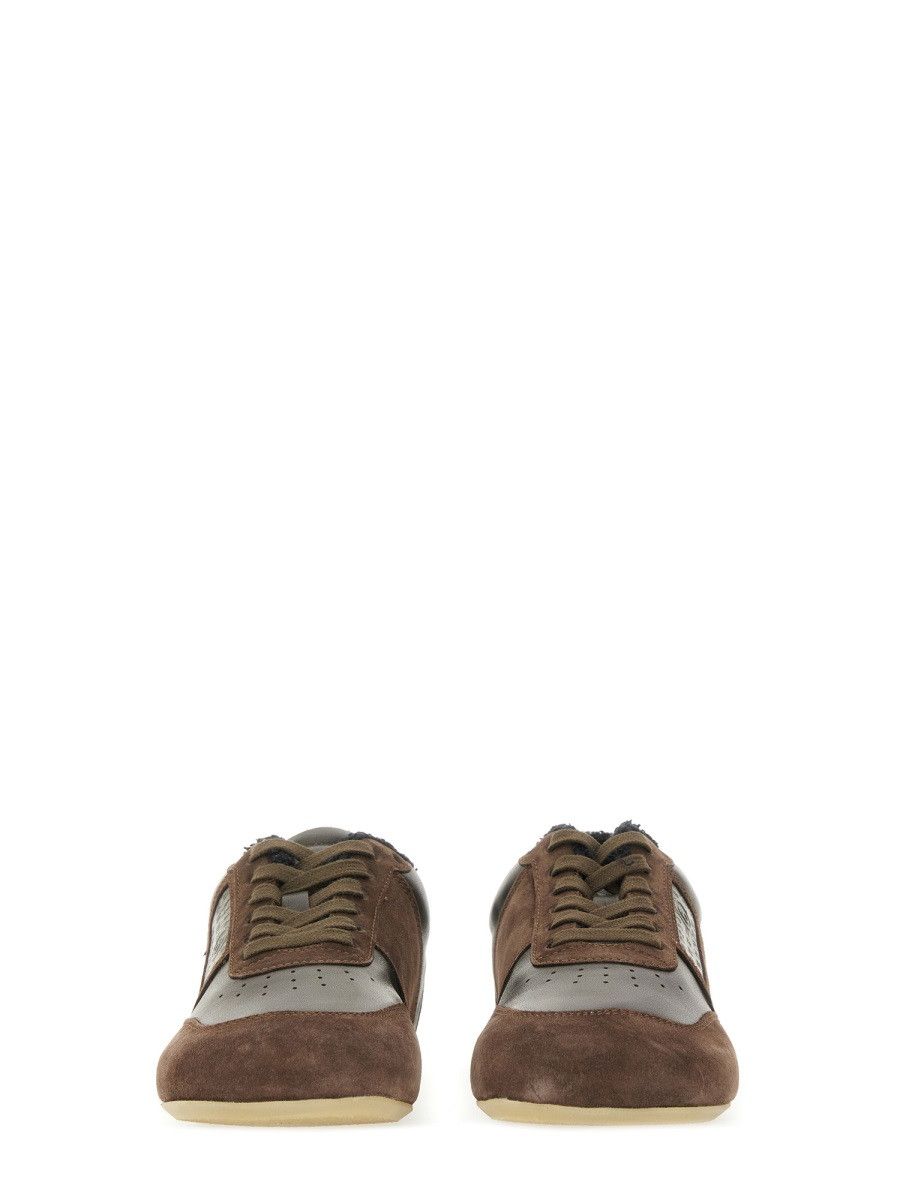 MM6 MM6 LEATHER SNEAKER - BROWN (IT 41) Size US 11 / IT 41 - 4 Thumbnail