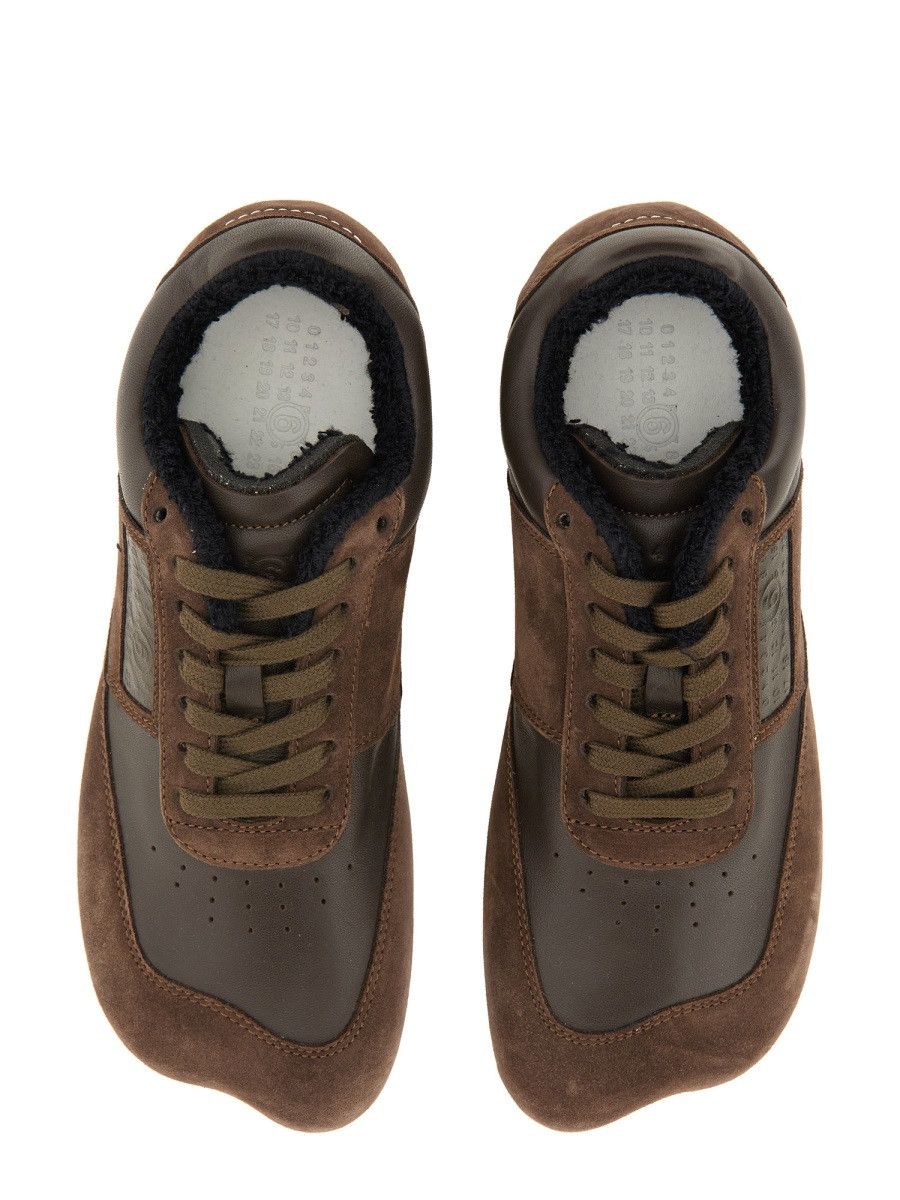MM6 MM6 LEATHER SNEAKER - BROWN (IT 41) Size US 11 / IT 41 - 6 Thumbnail