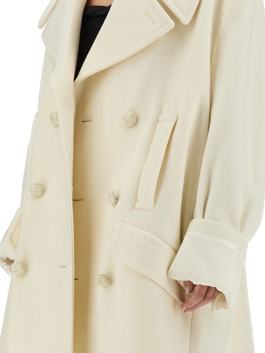 MM6 MM6 WOOL COAT - WHITE Size S / US 4 / IT 40 - 4 Thumbnail